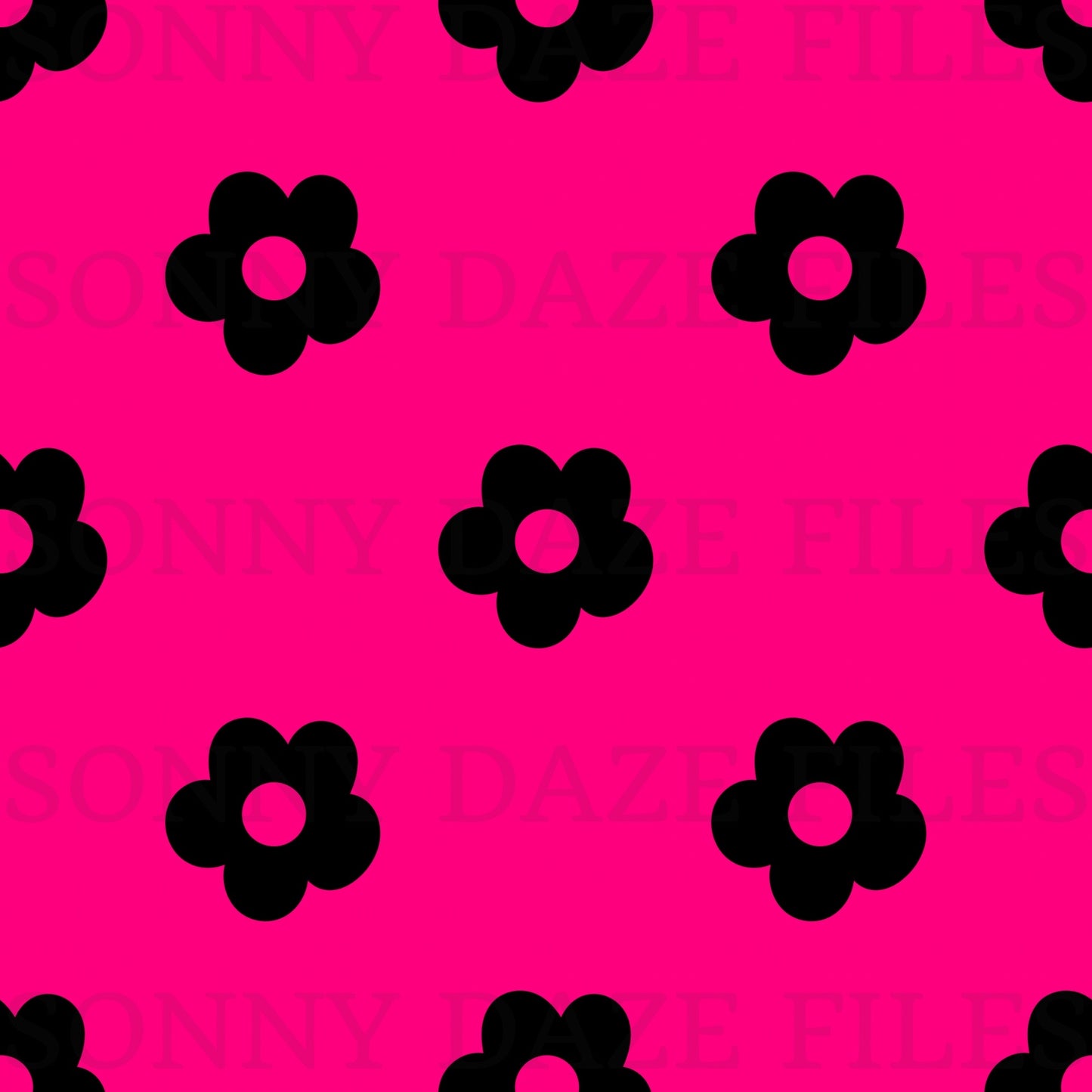Flowers with stripes or checkers