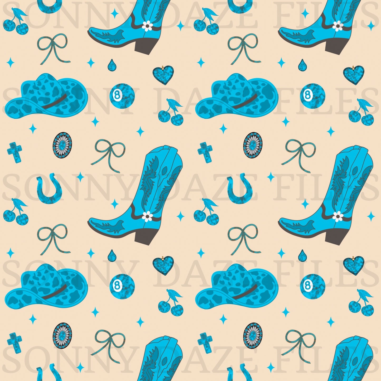 cowgirl boots (no flowers)