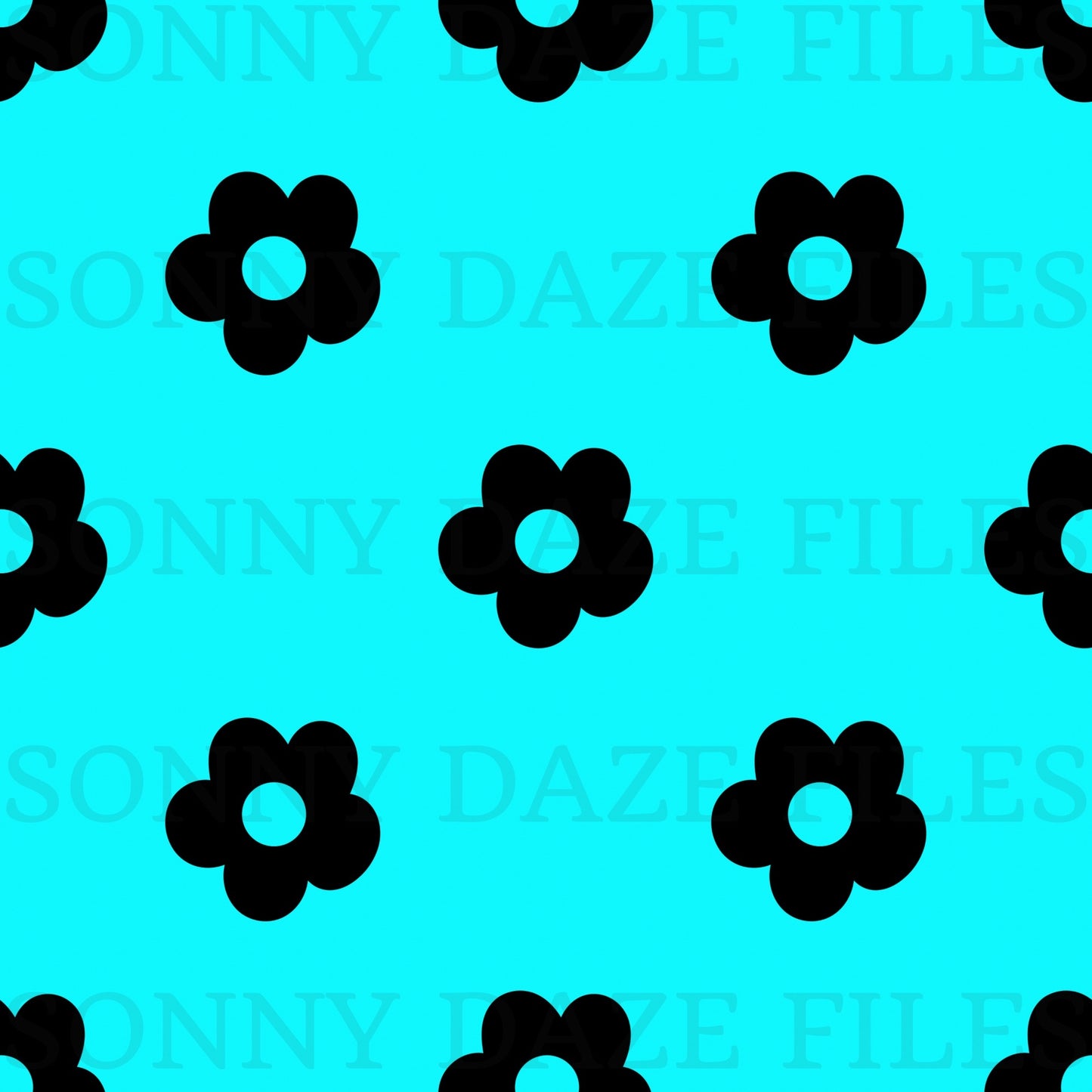 Flowers with stripes or checkers