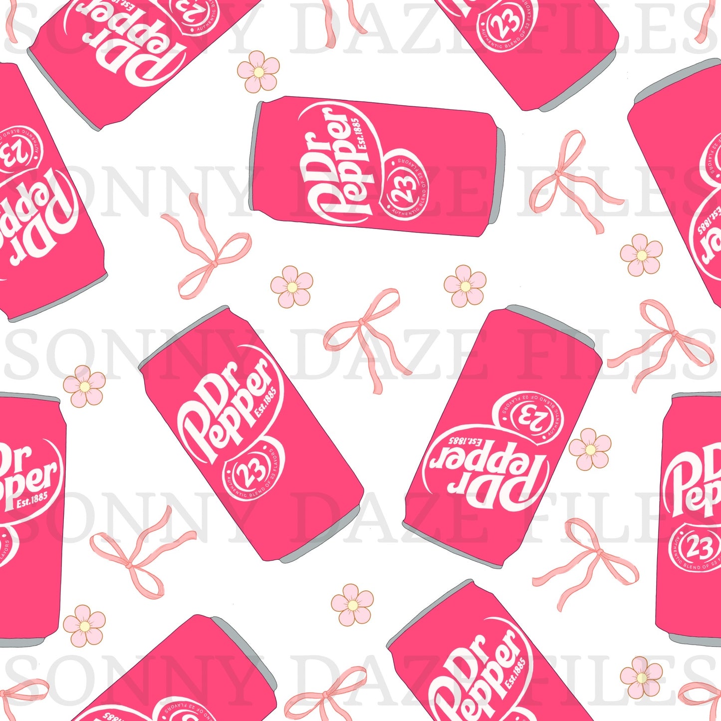 Coquette pink soda