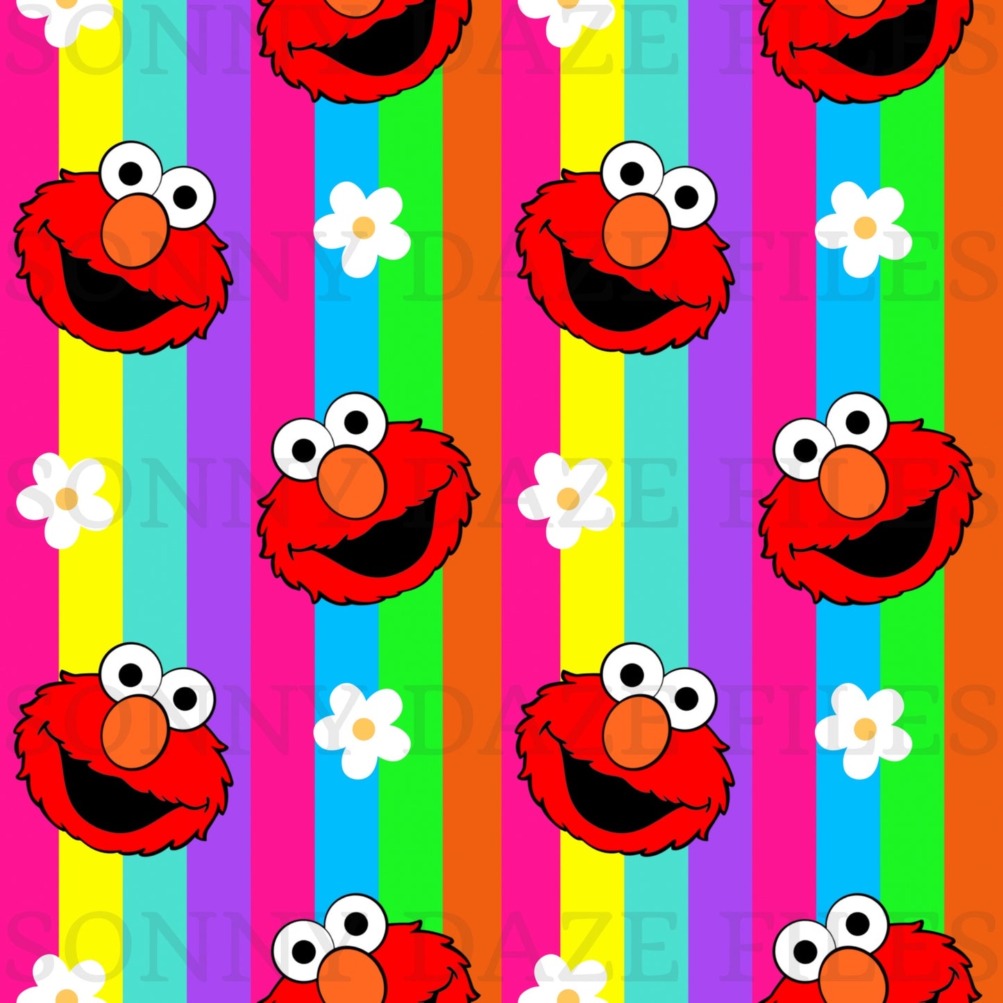 Red monster stripes