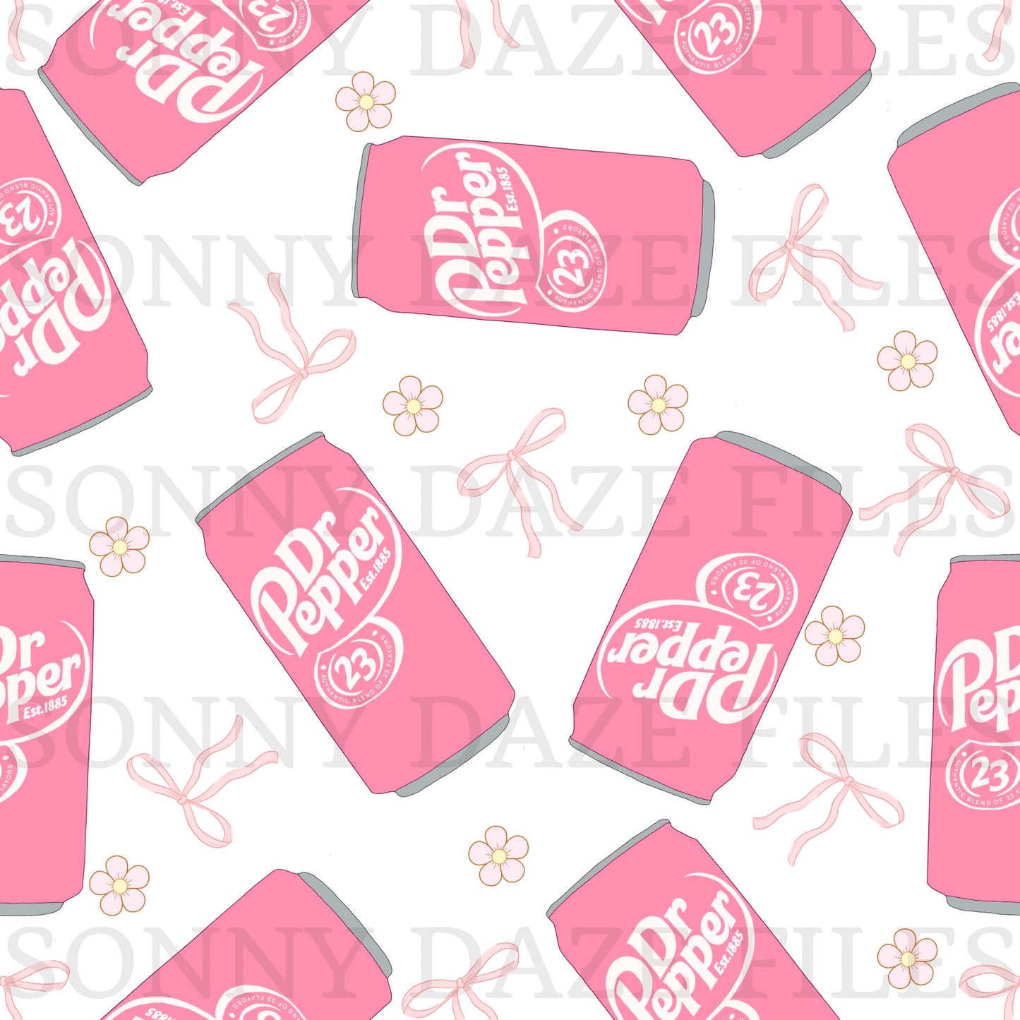 Coquette pink soda