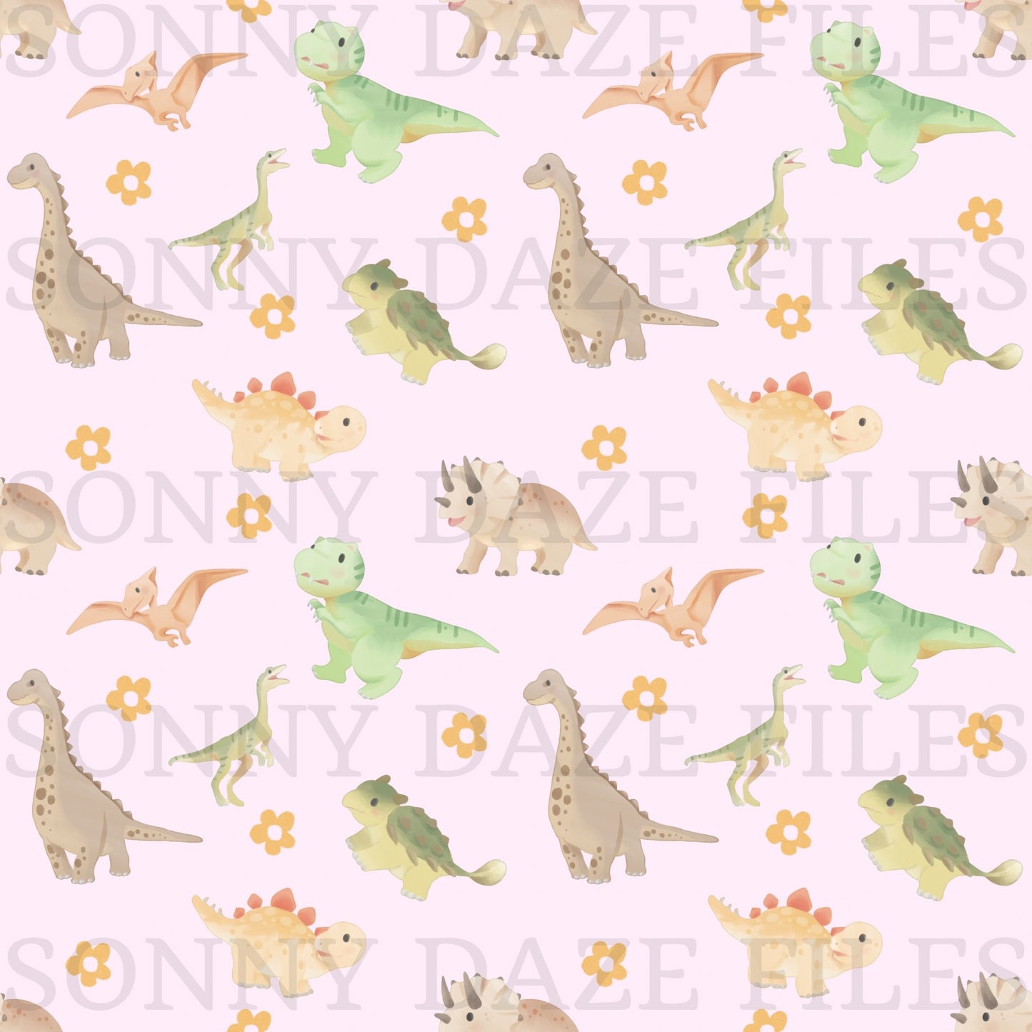 Flower dinos