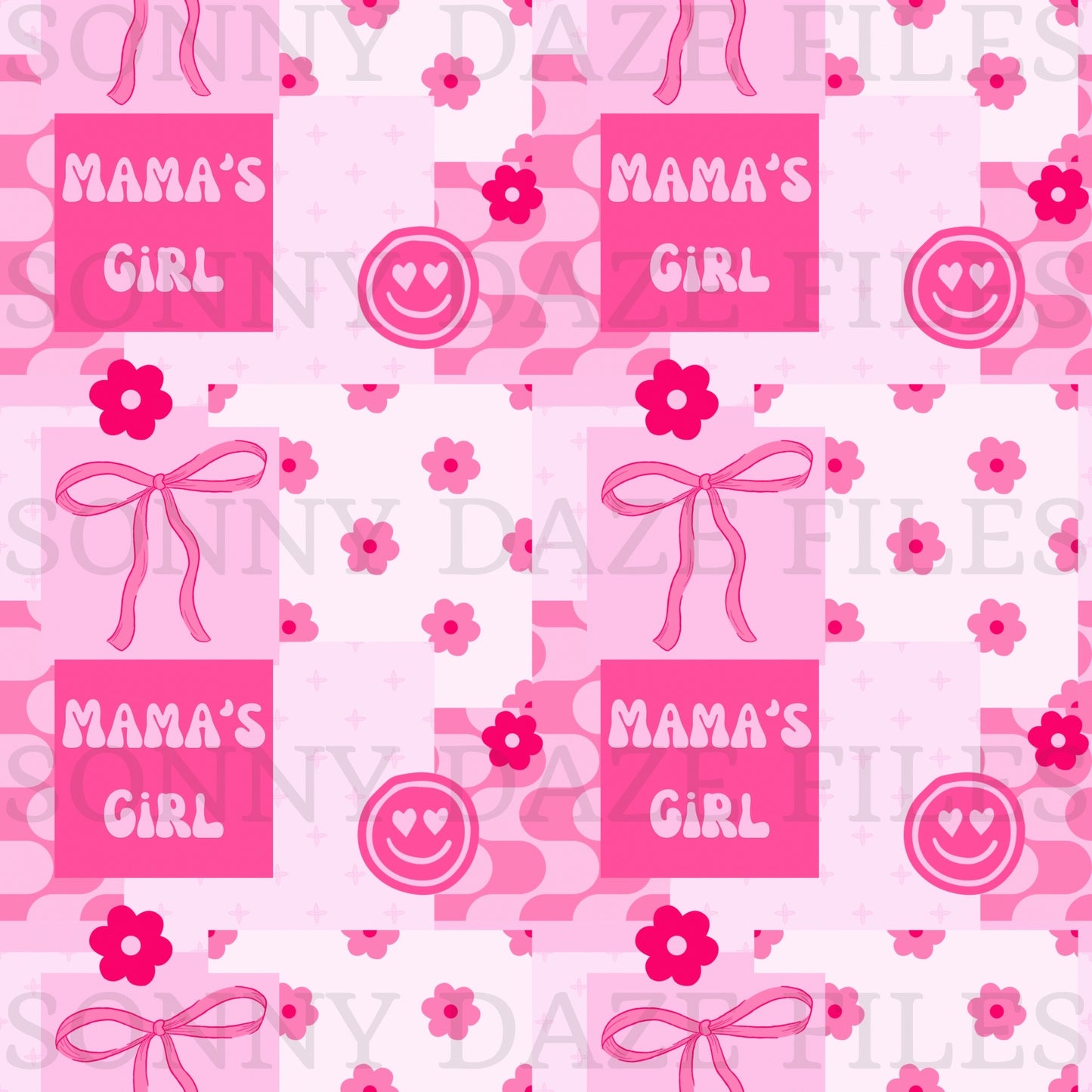 Mamas girl patchwork