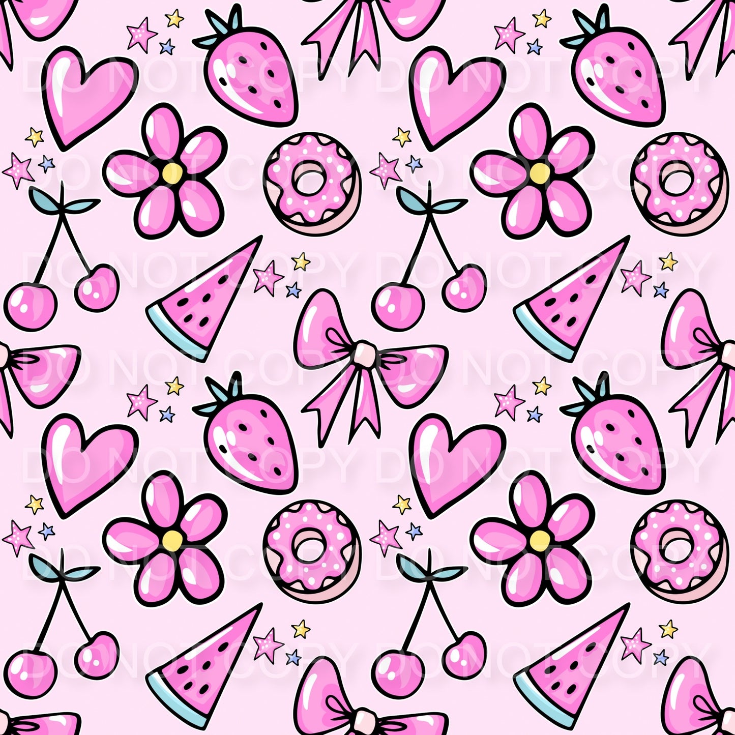 Pink sweets