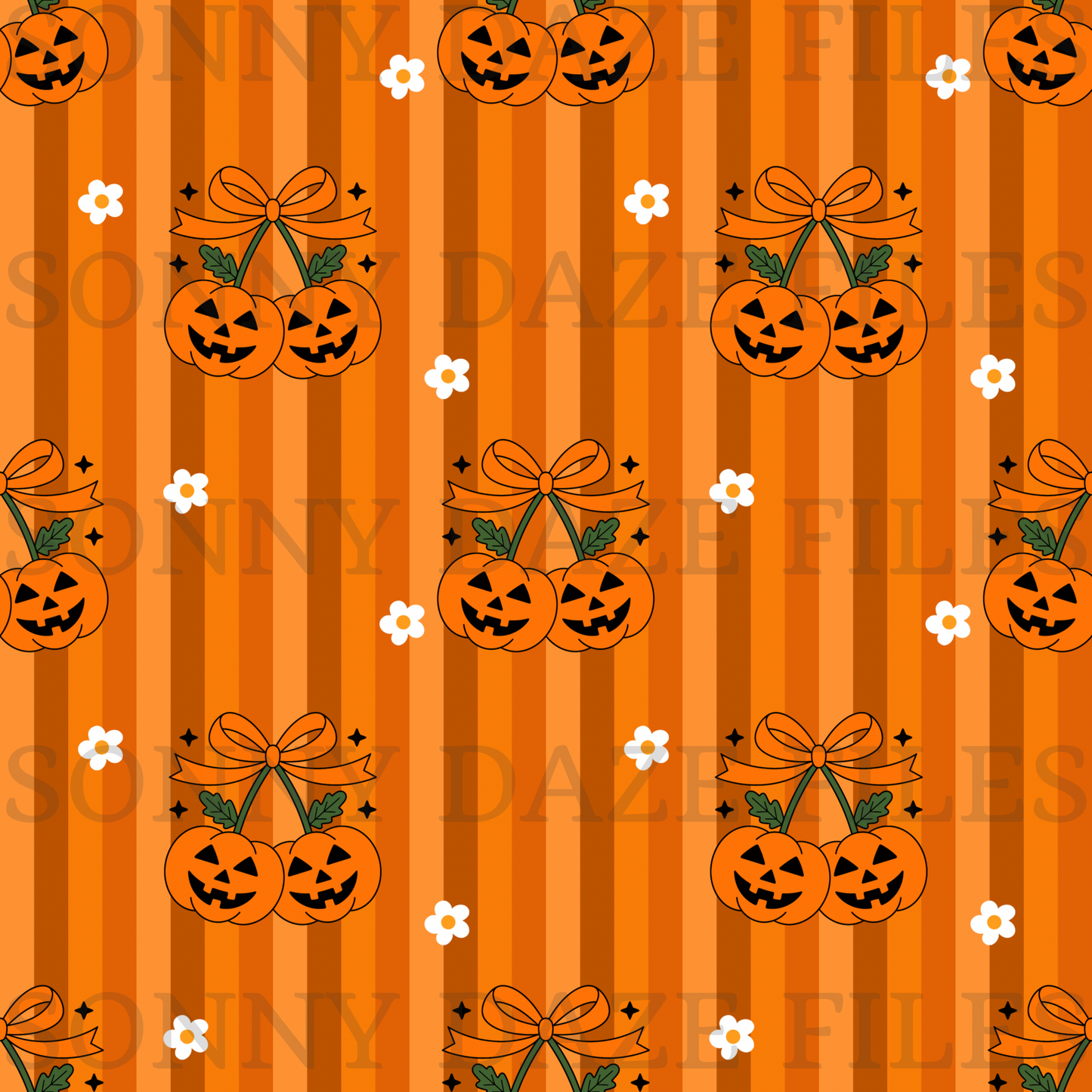 Halloween pumpkin cherries