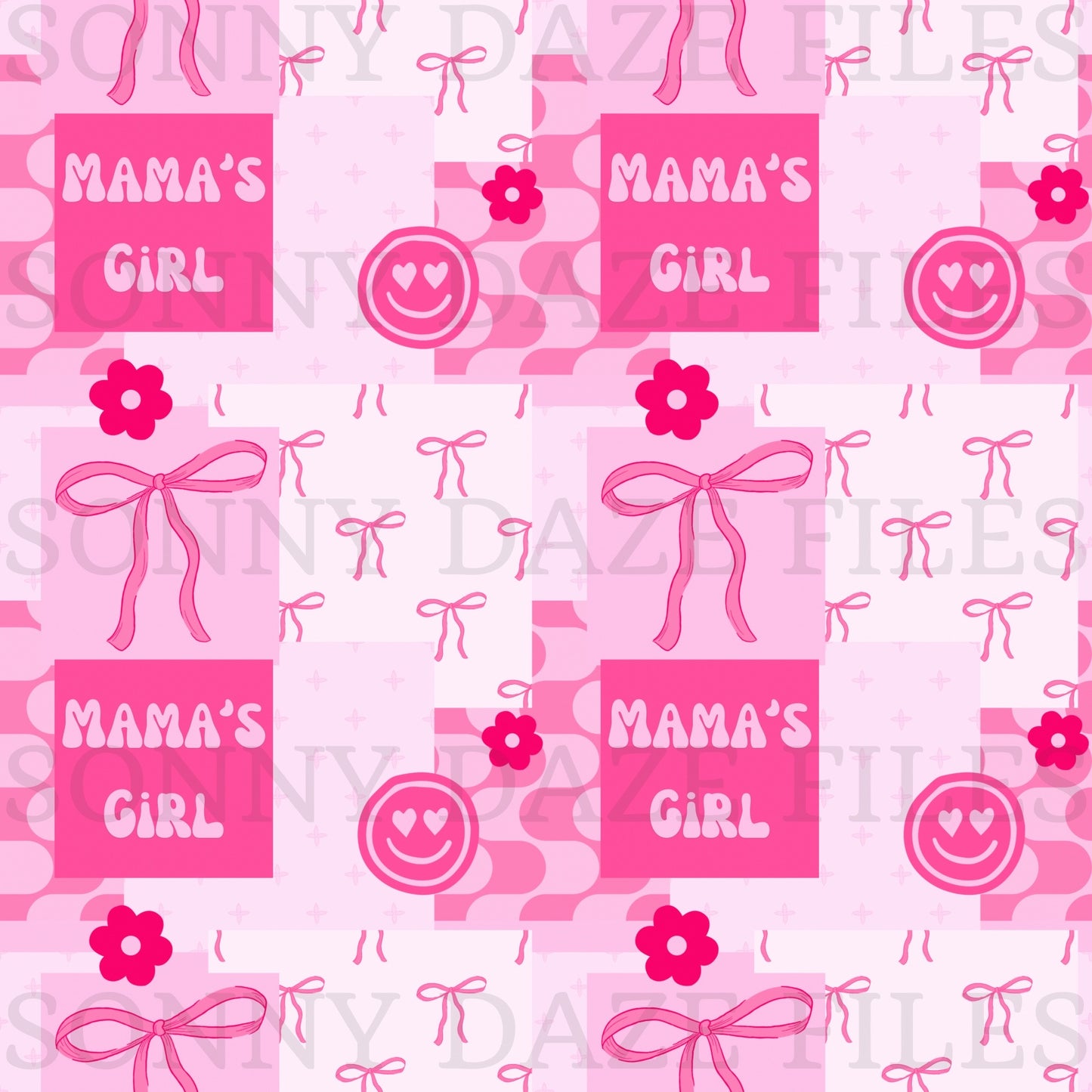 Mamas girl patchwork