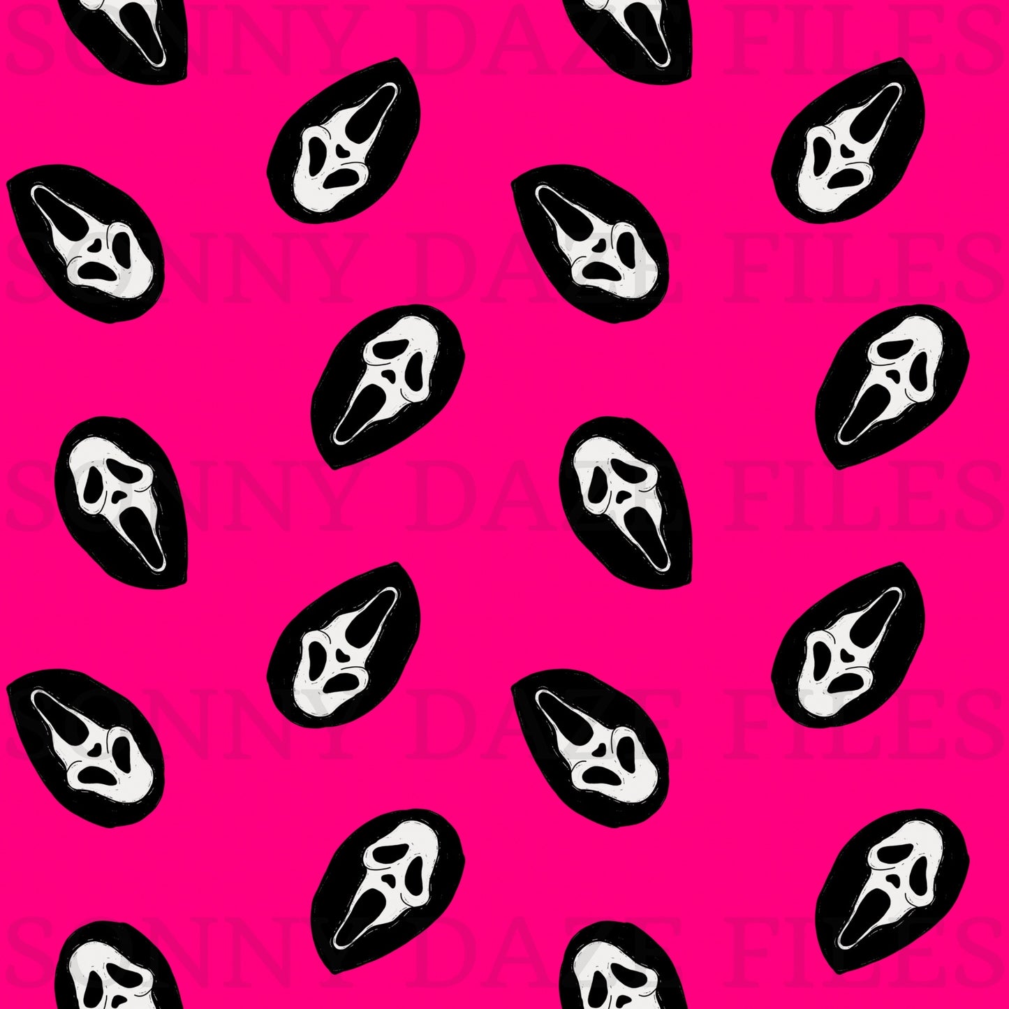 Pink Horror ghost and cords