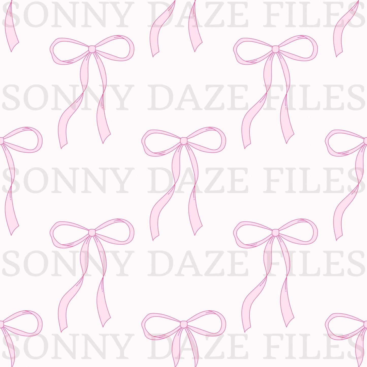 Pink bows