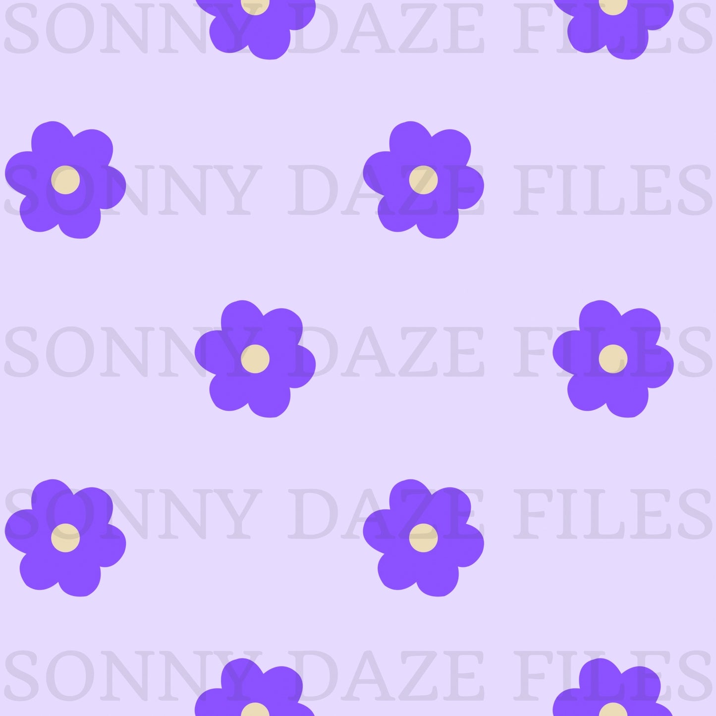 Purple Flowers and coords