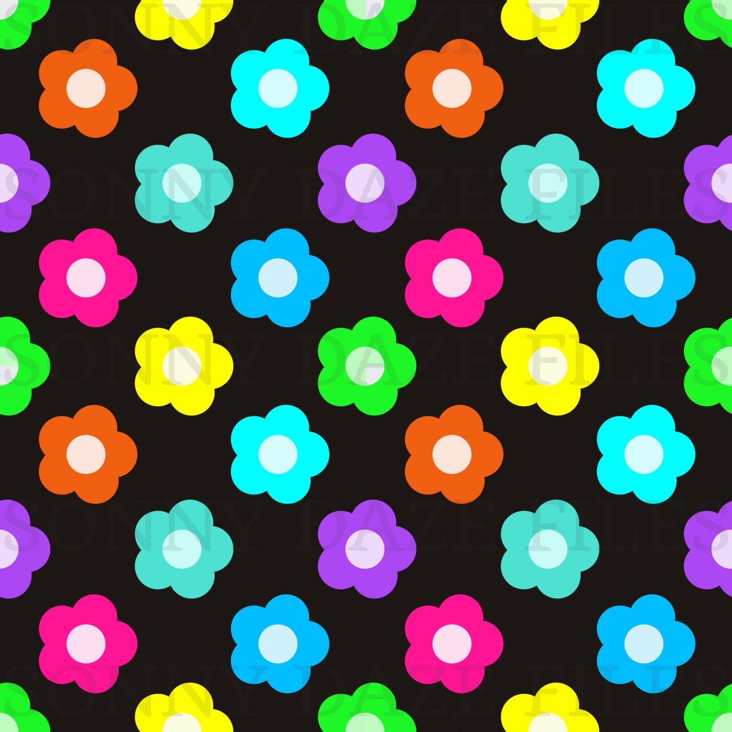 Multicolor flowers
