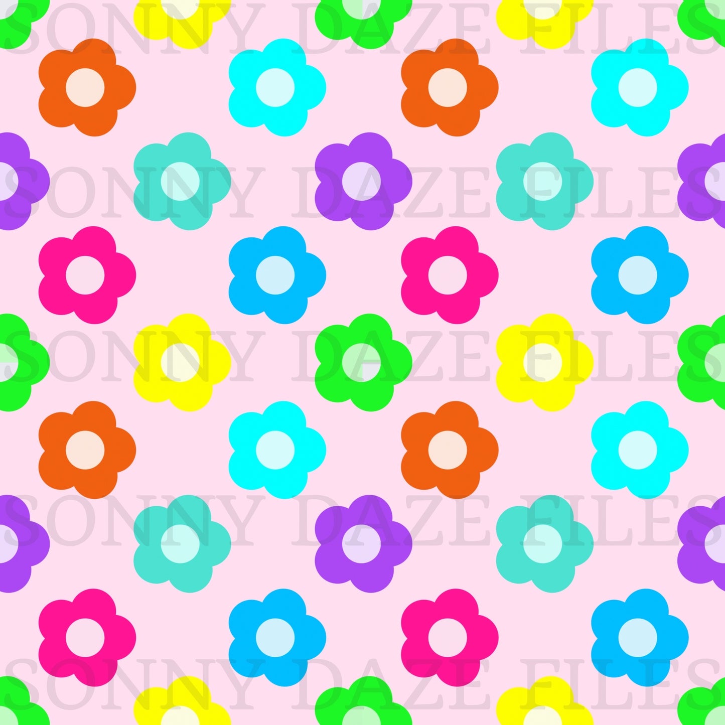 Multicolor flowers