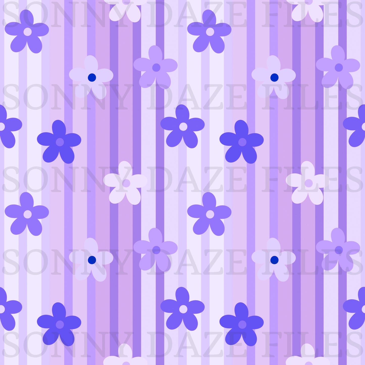 Floral stripes