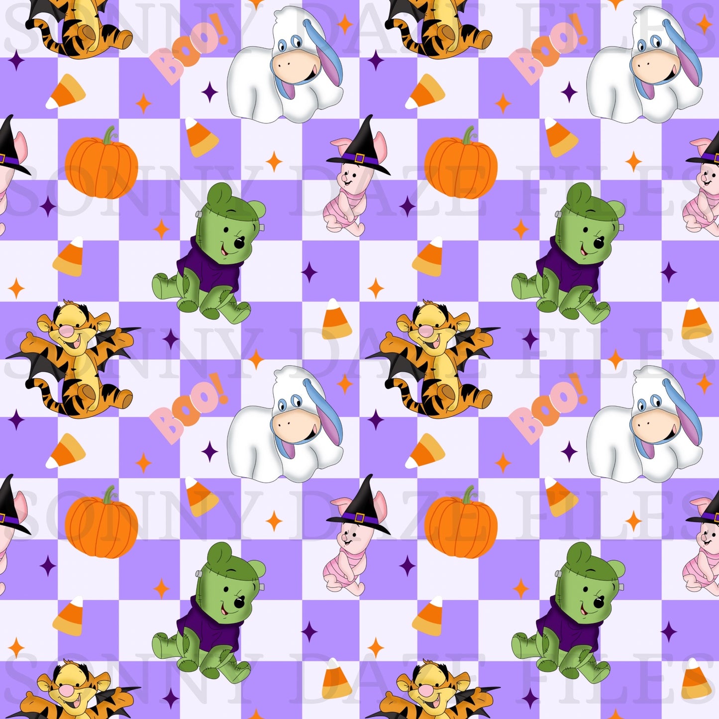 Halloween bear and friends
