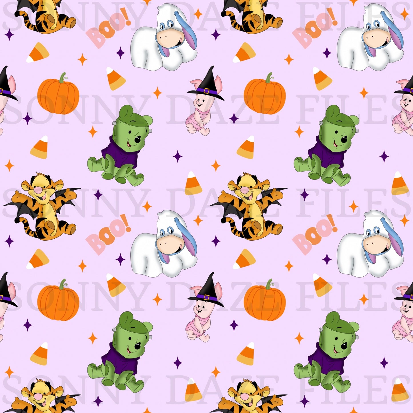 Halloween bear and friends