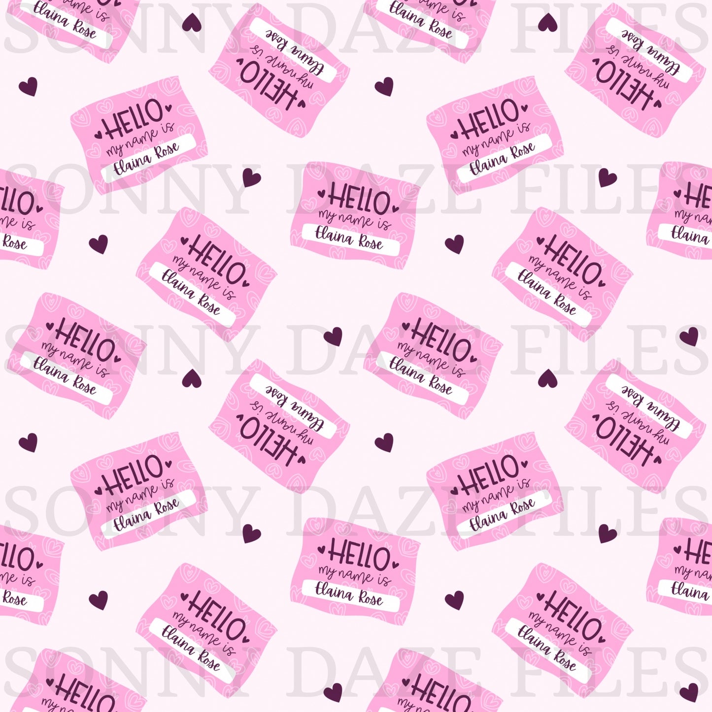 Name tag file