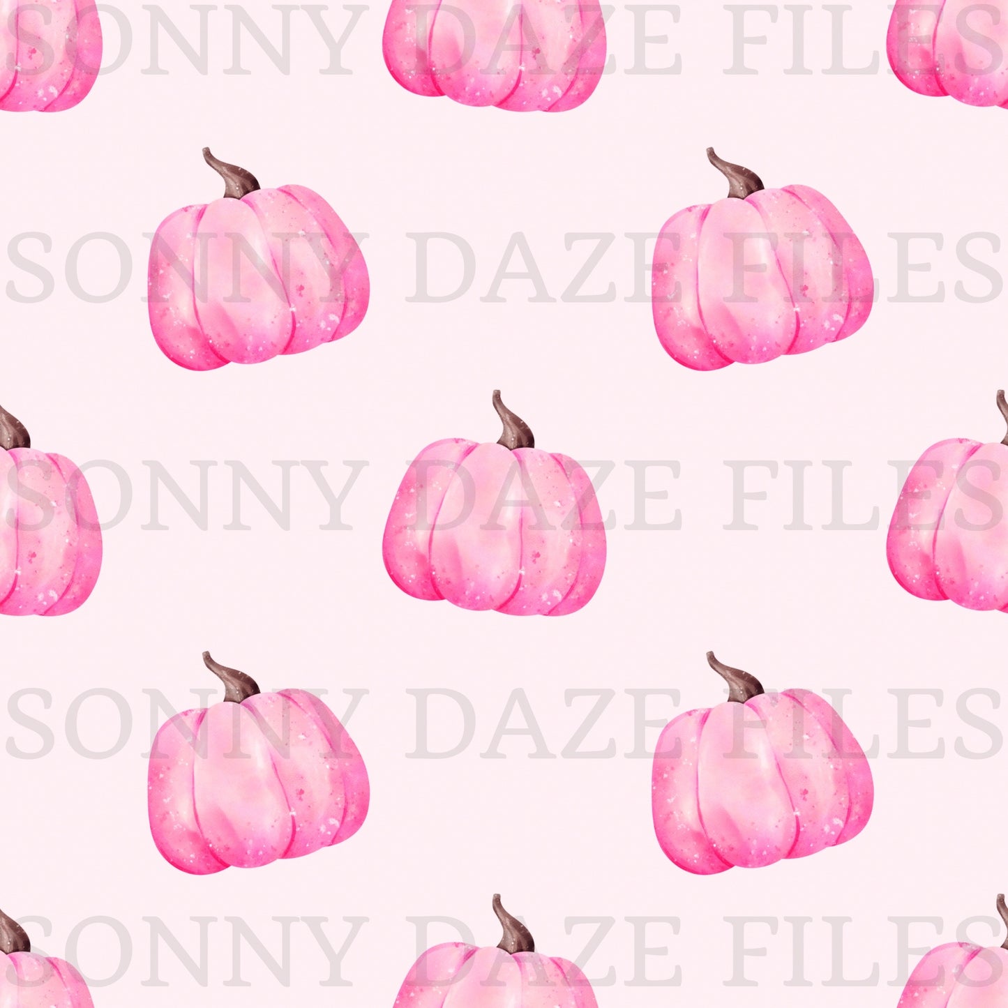Pink pumpkins