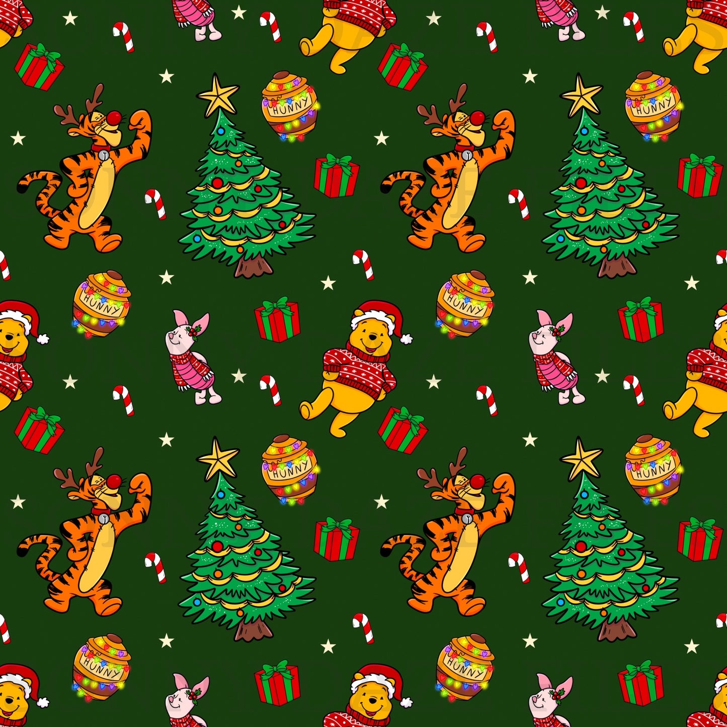 Bear and friends Christmas