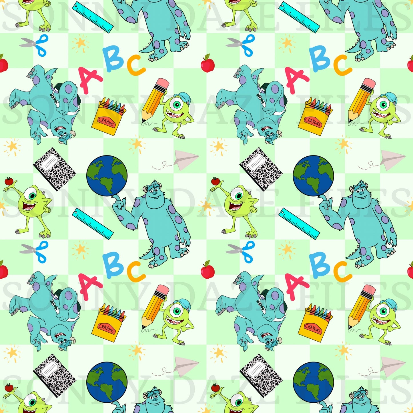 Back to school monsters