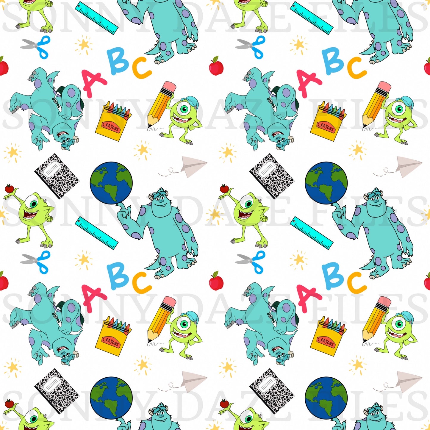 Back to school monsters