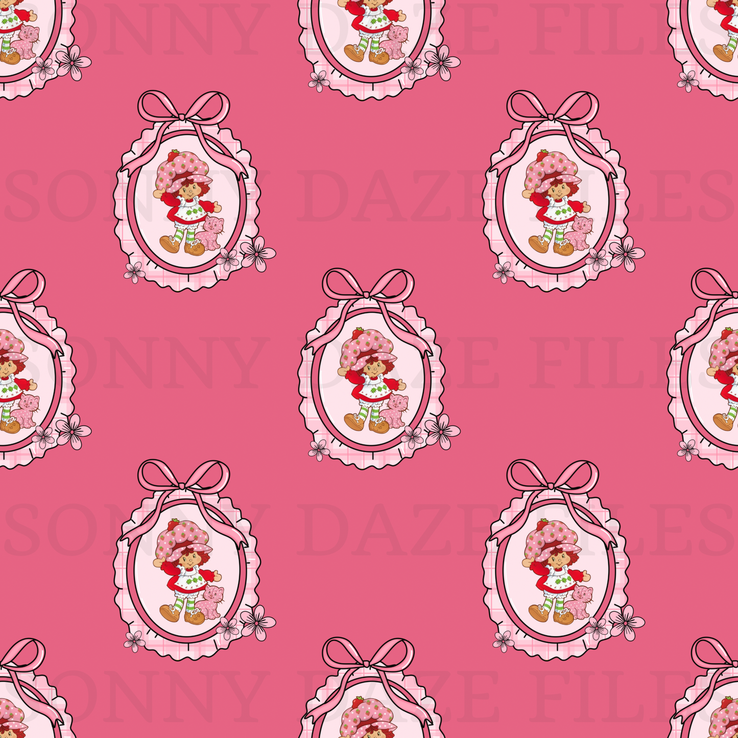Strawberry girl vintage