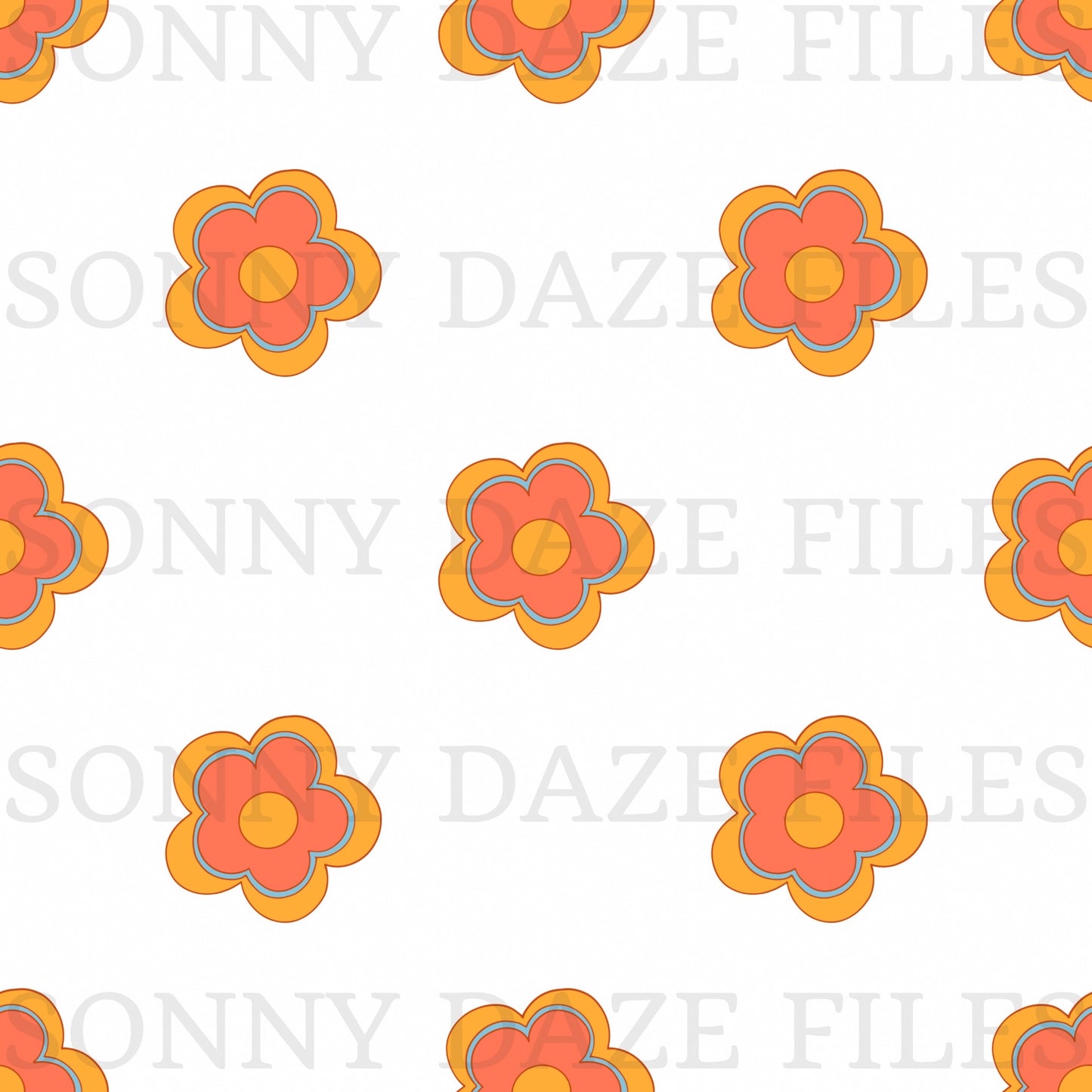 Flowers and stripes