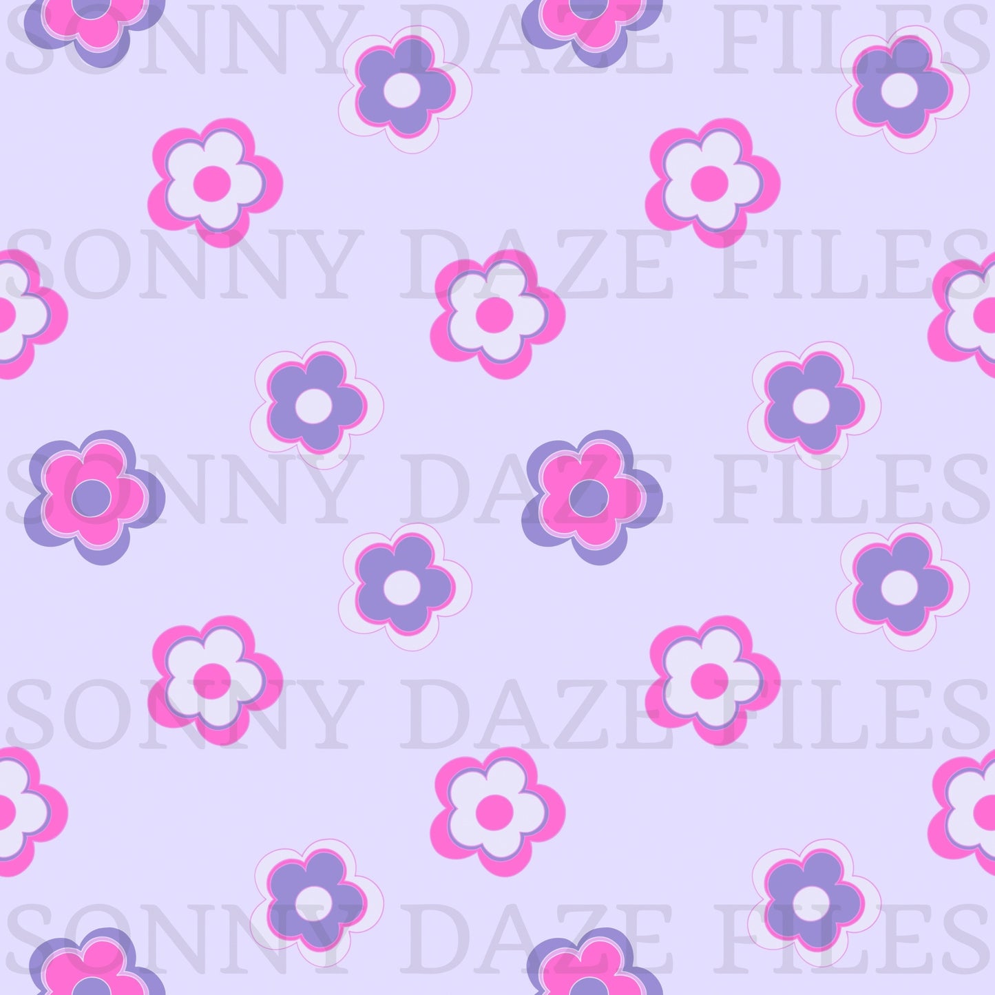 Flowers and stripes