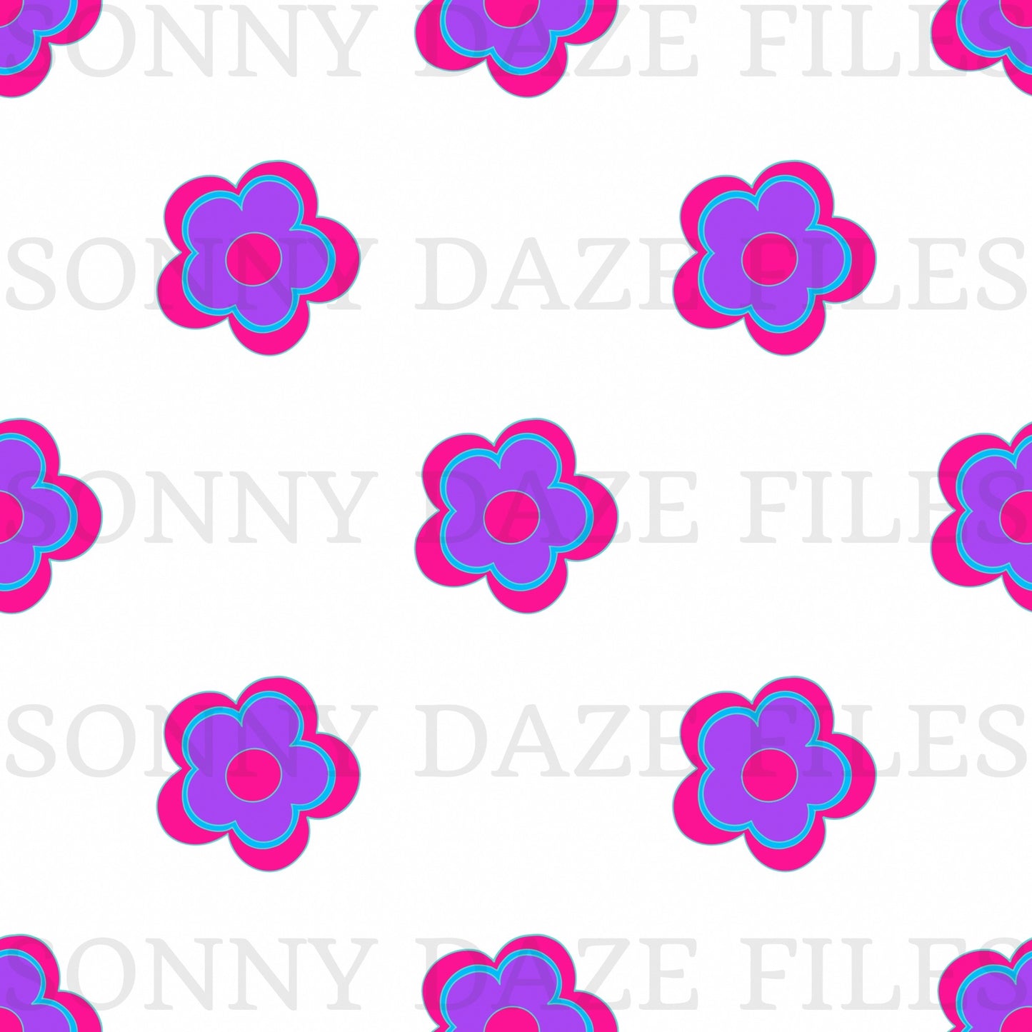 Flowers and stripes