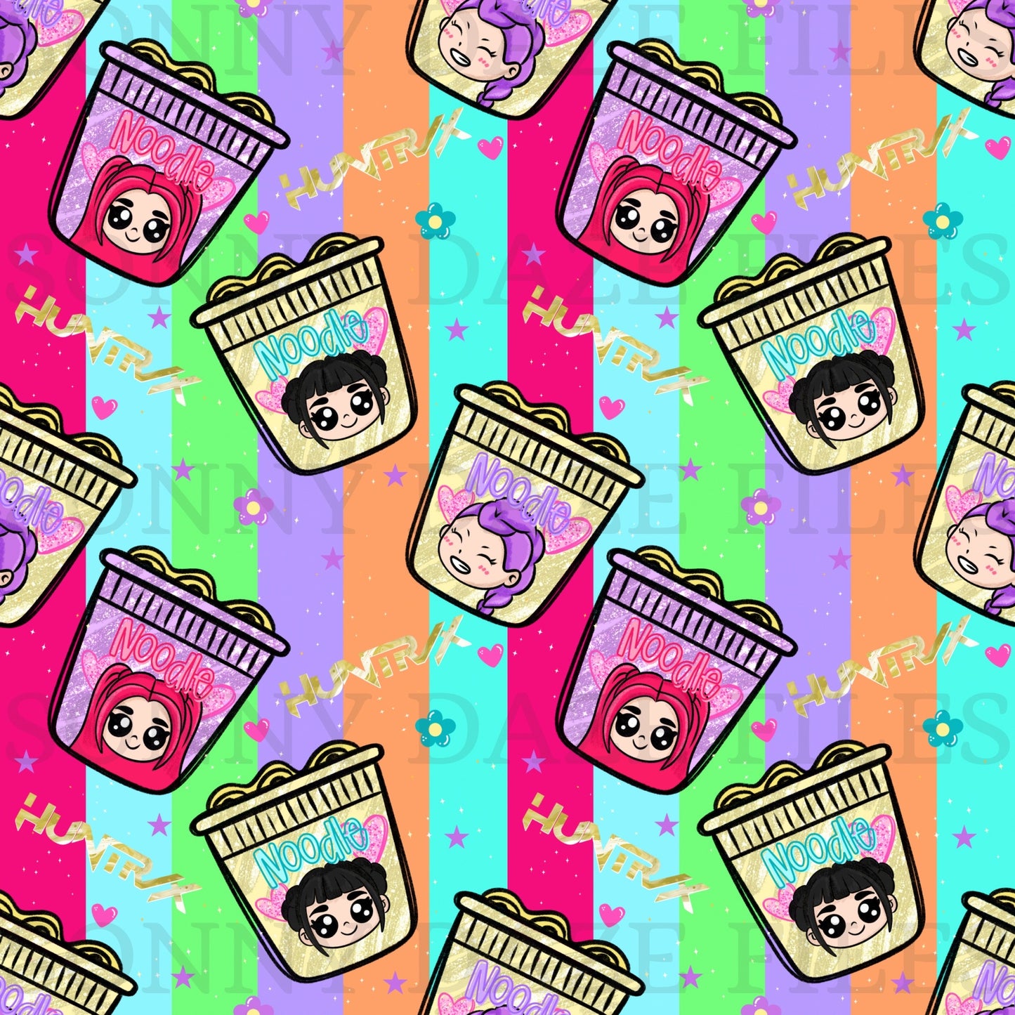 Hunter ramen stripes