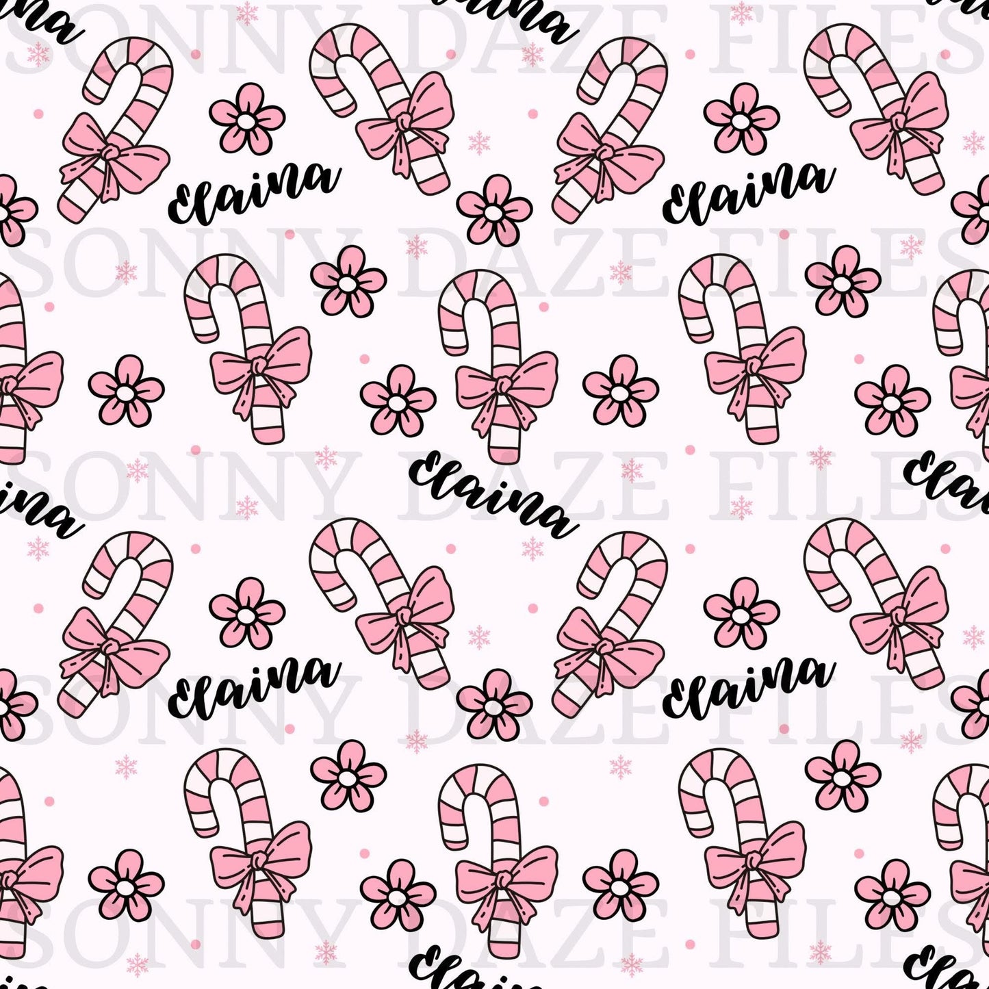 Custom Christmas name file