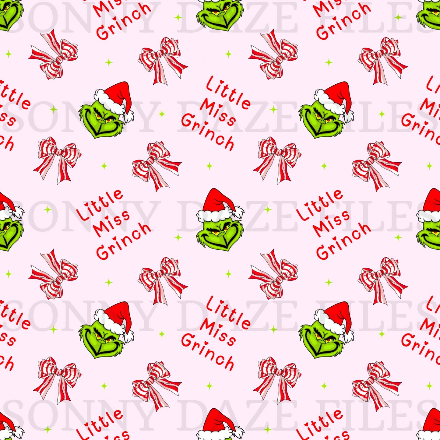 Little miss green guy