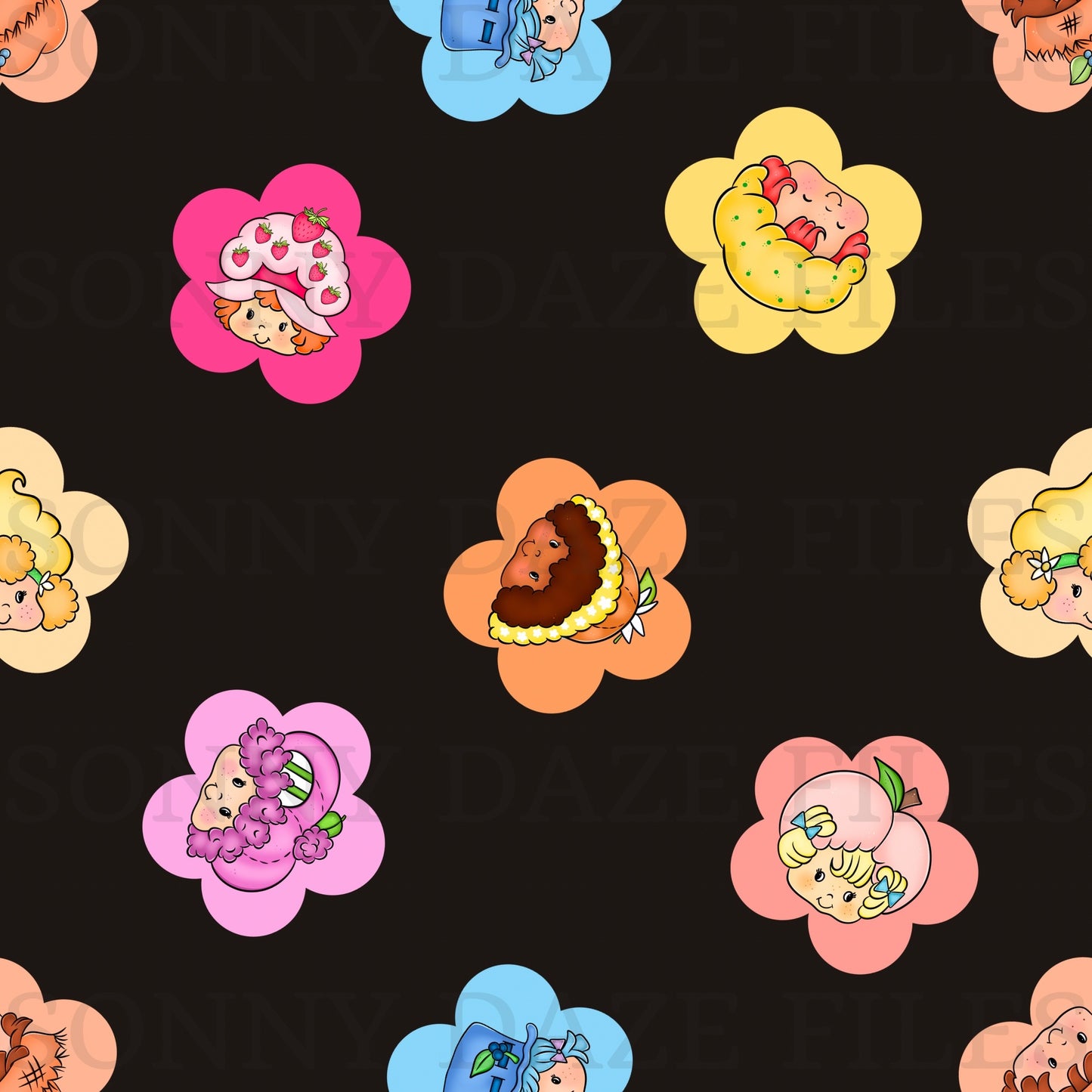 Strawberry girl flowers