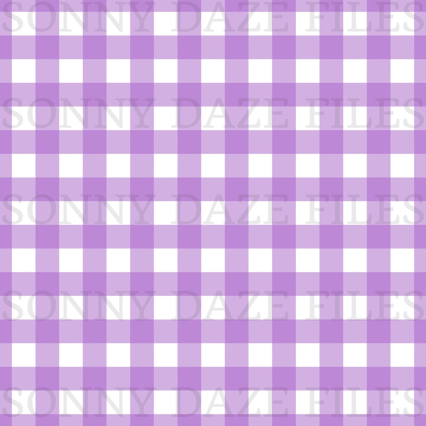 Peach gingham