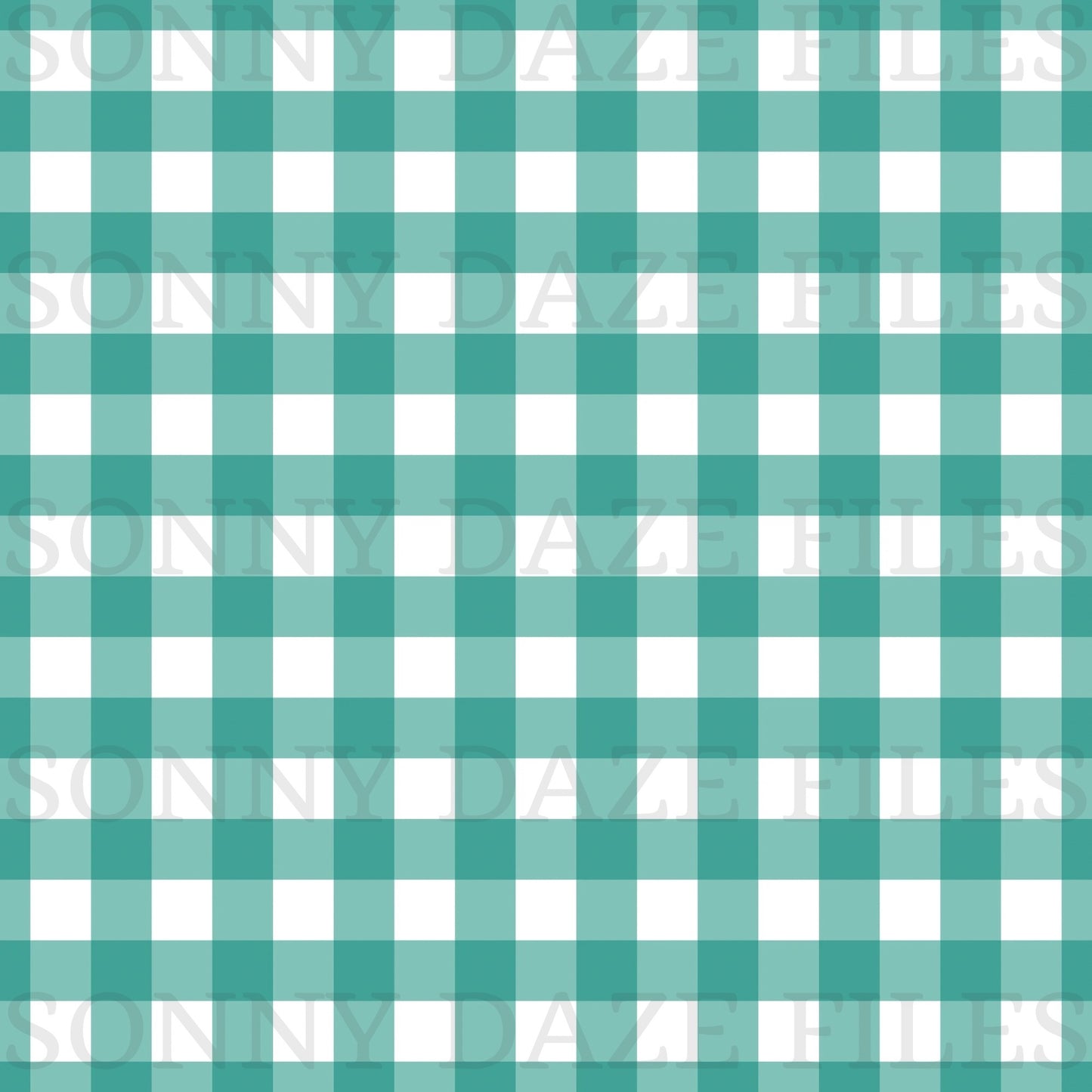 Orange gingham