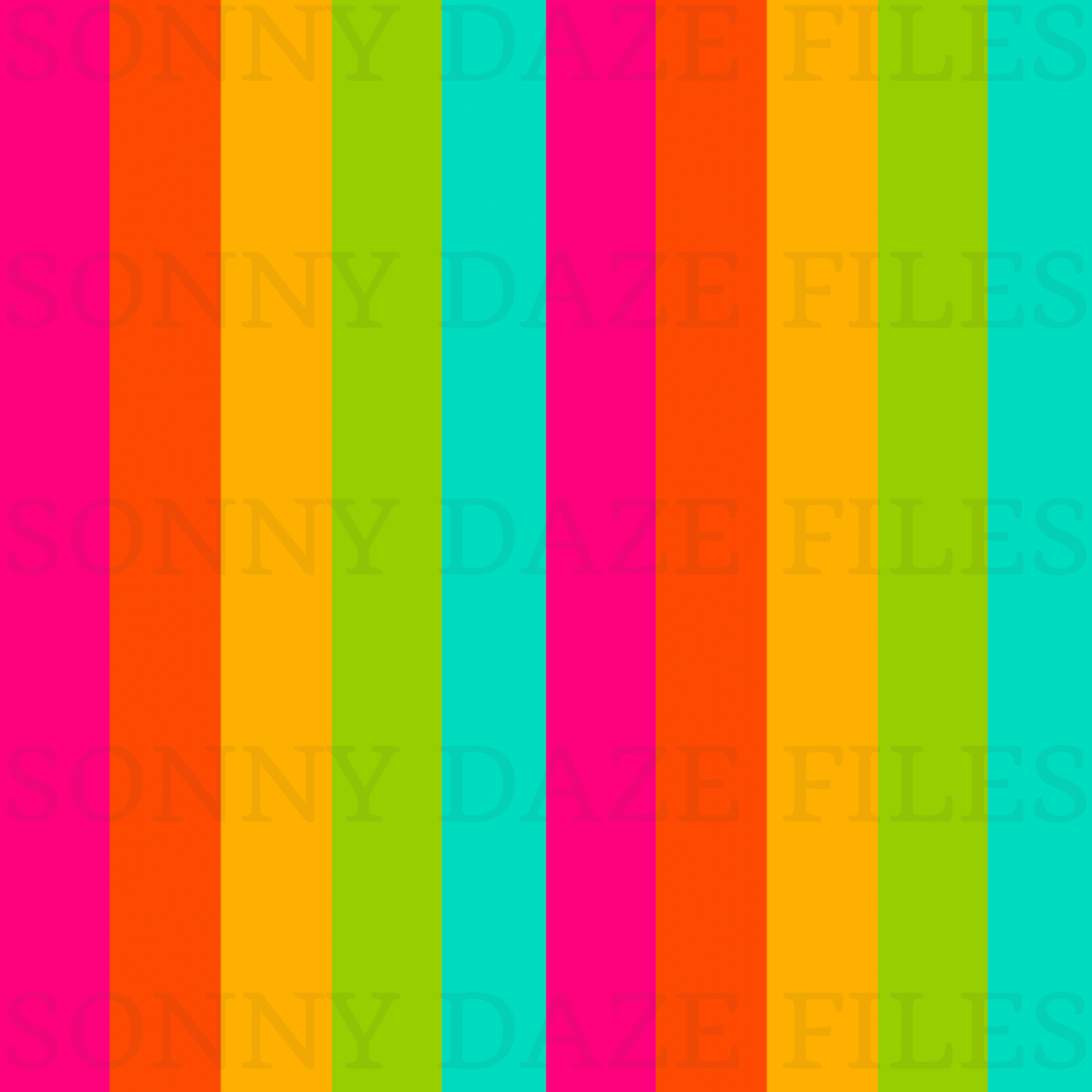 Rainbow stripes