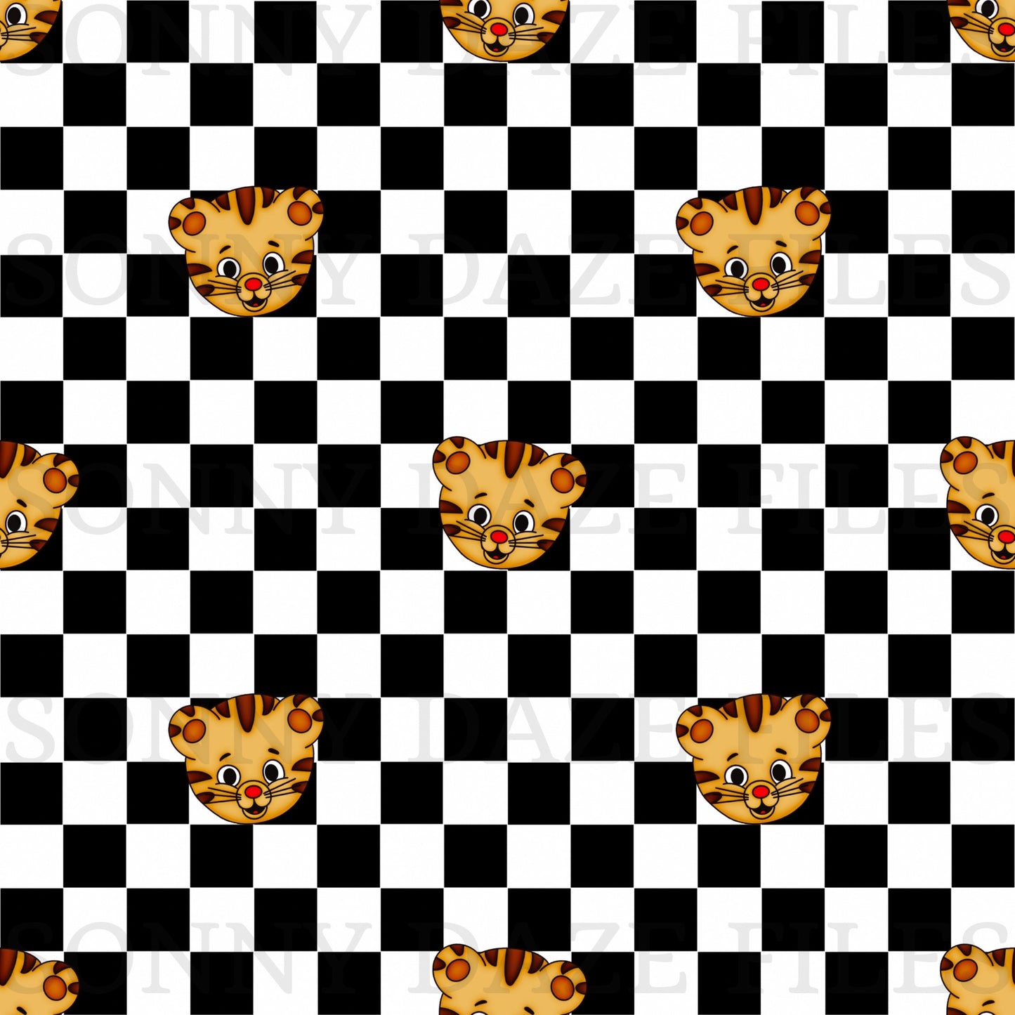 Tiger checkered