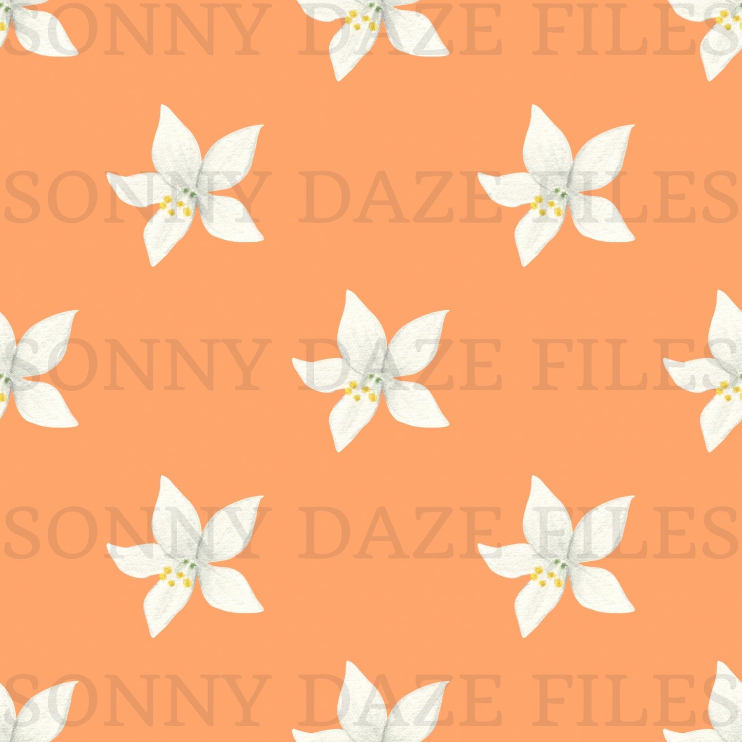 Orange patchwork