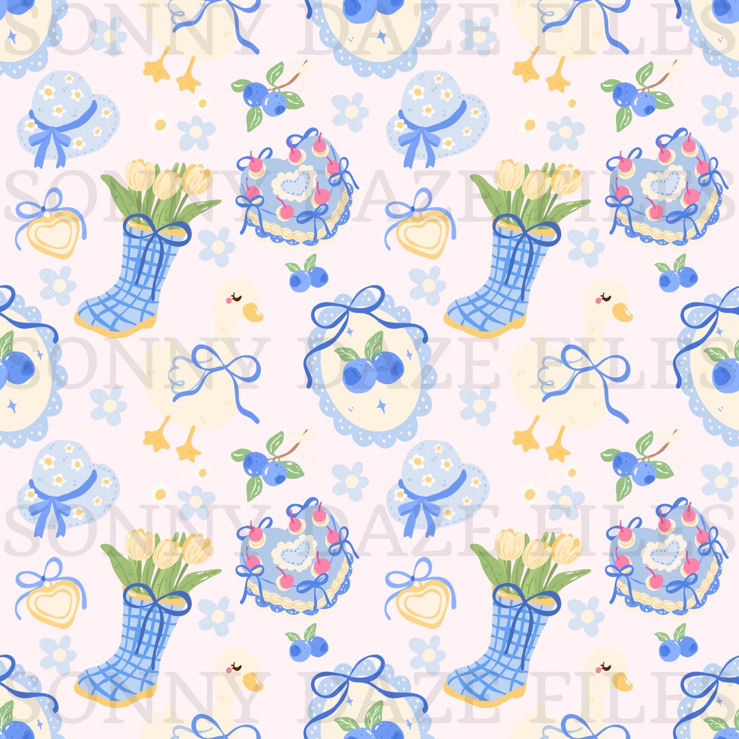 Sweet coquette blueberries