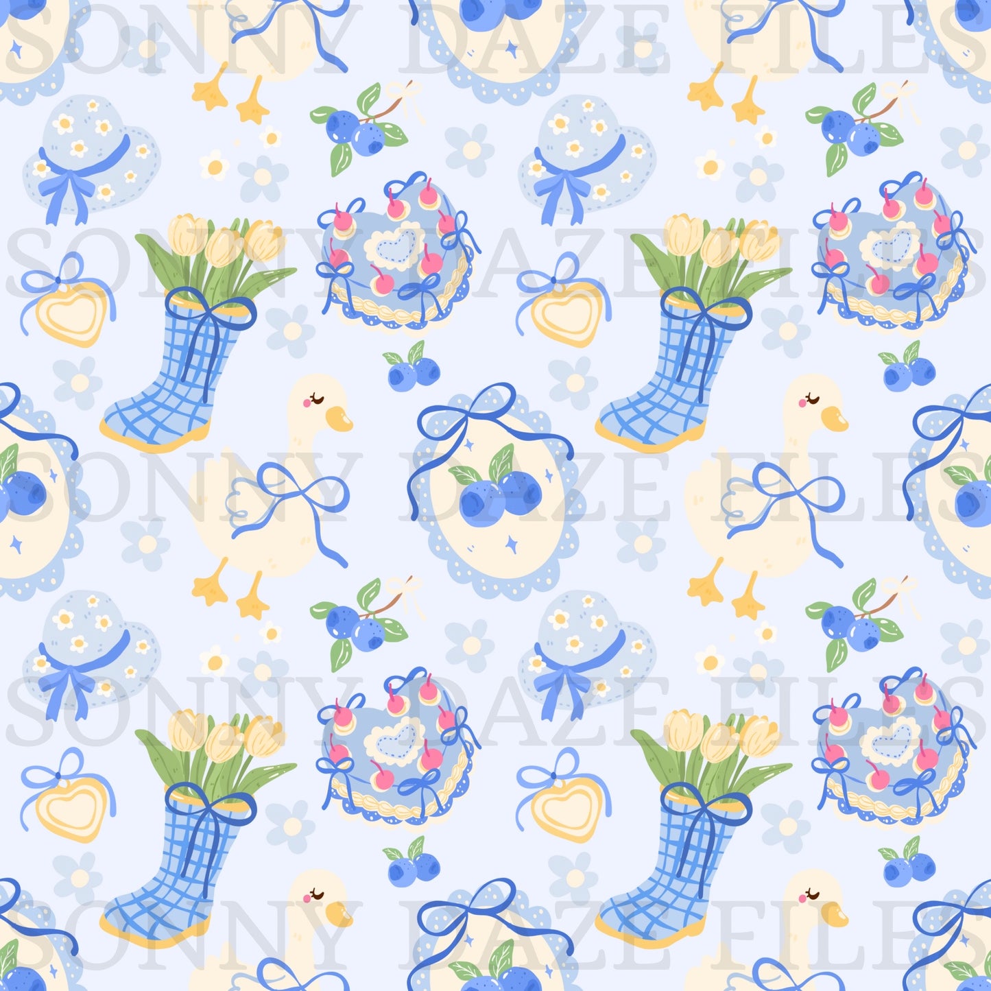 Sweet coquette blueberries