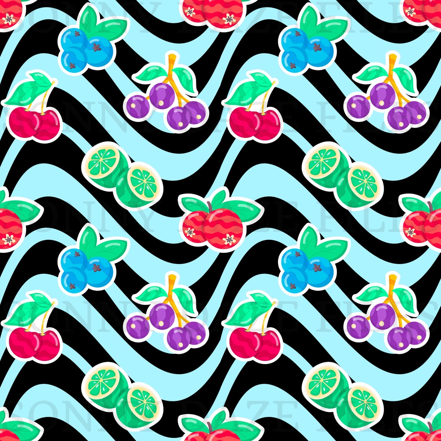 Retro fruit