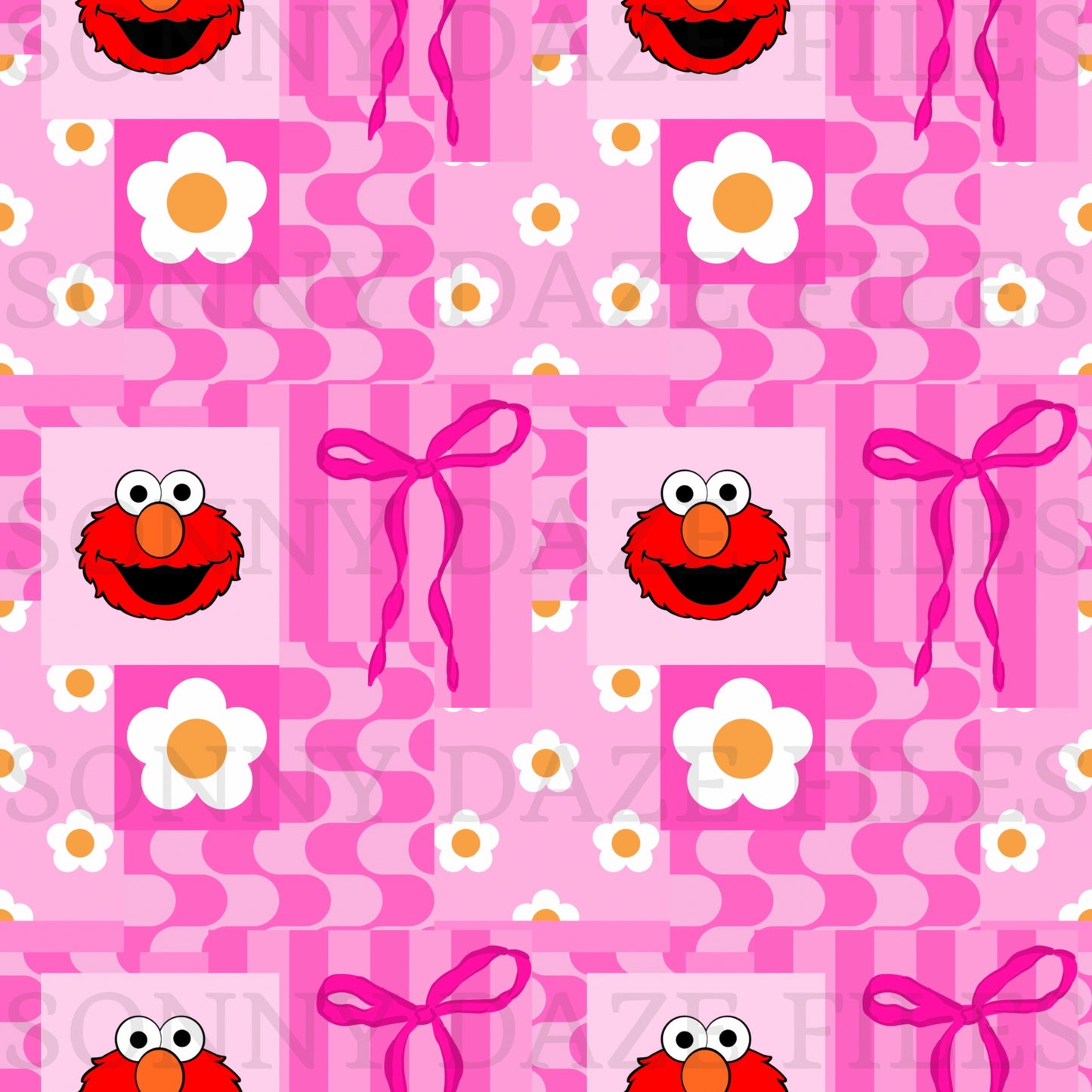 Little red monster patchwork