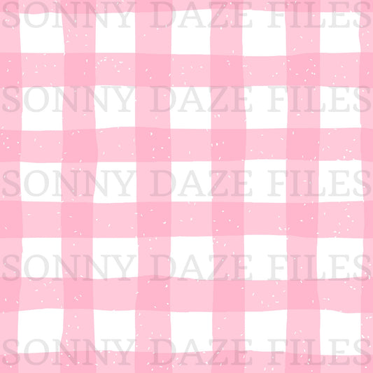 Pink gingham