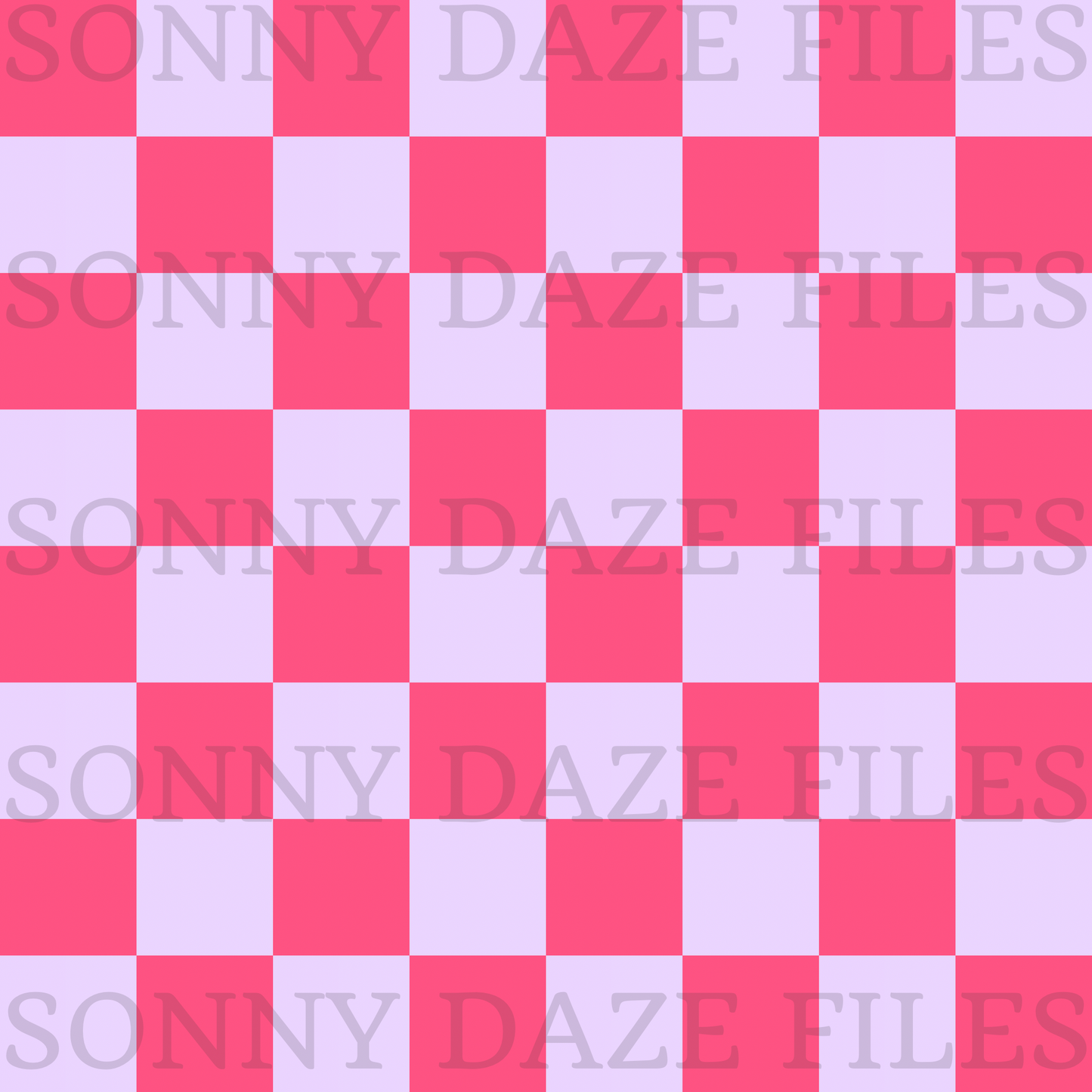 Pink and purple checkered