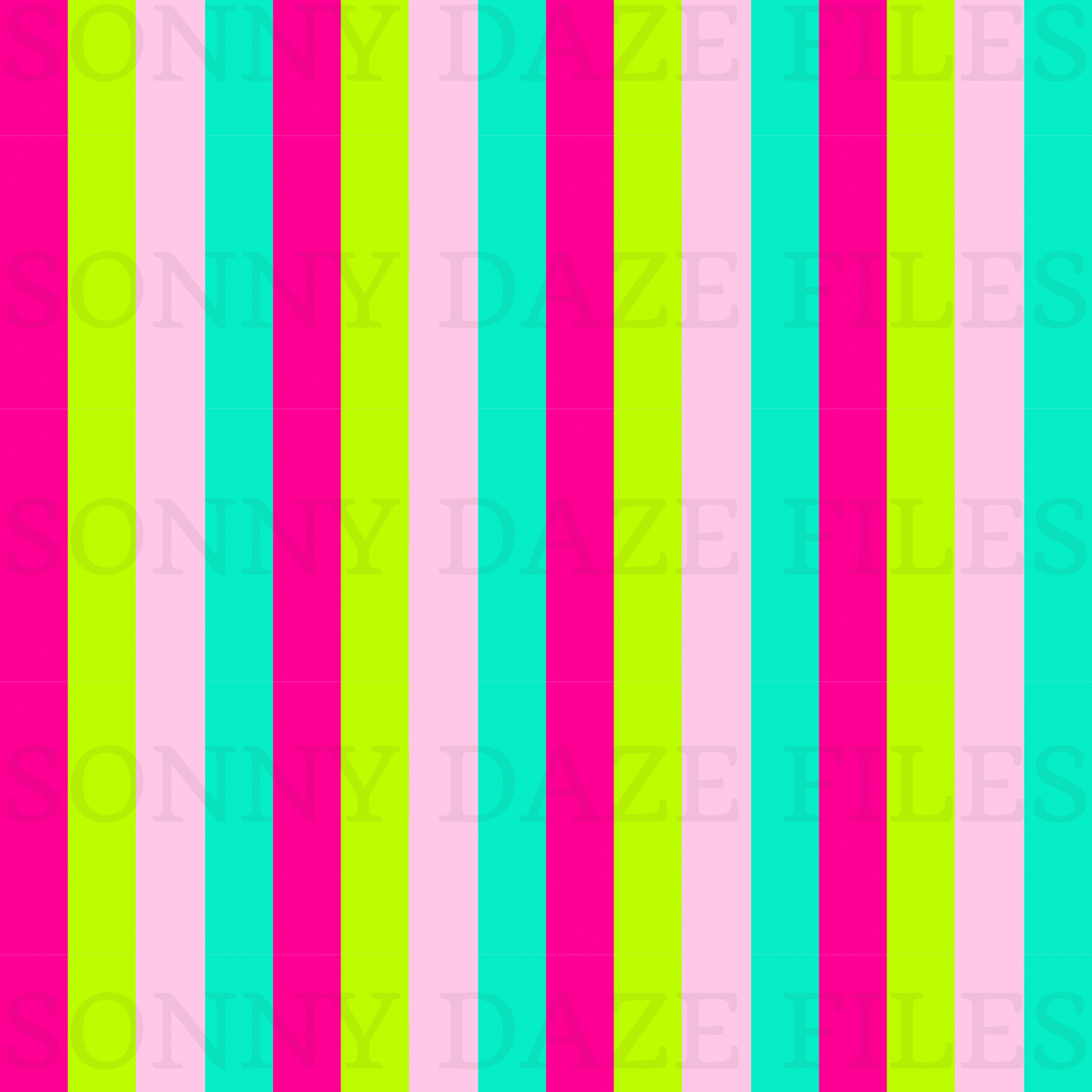 Neon stripes