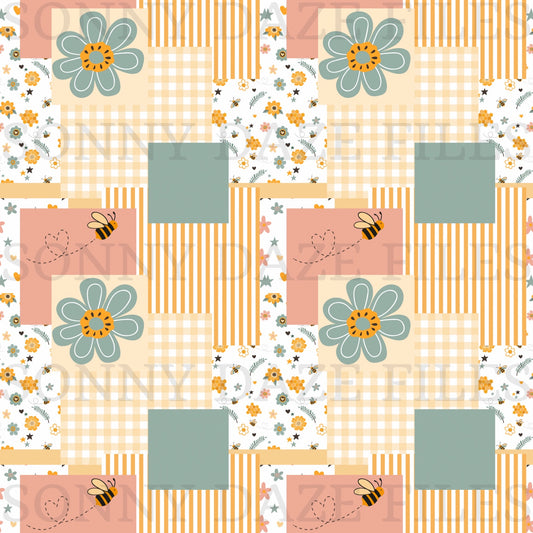 Flower patchwork