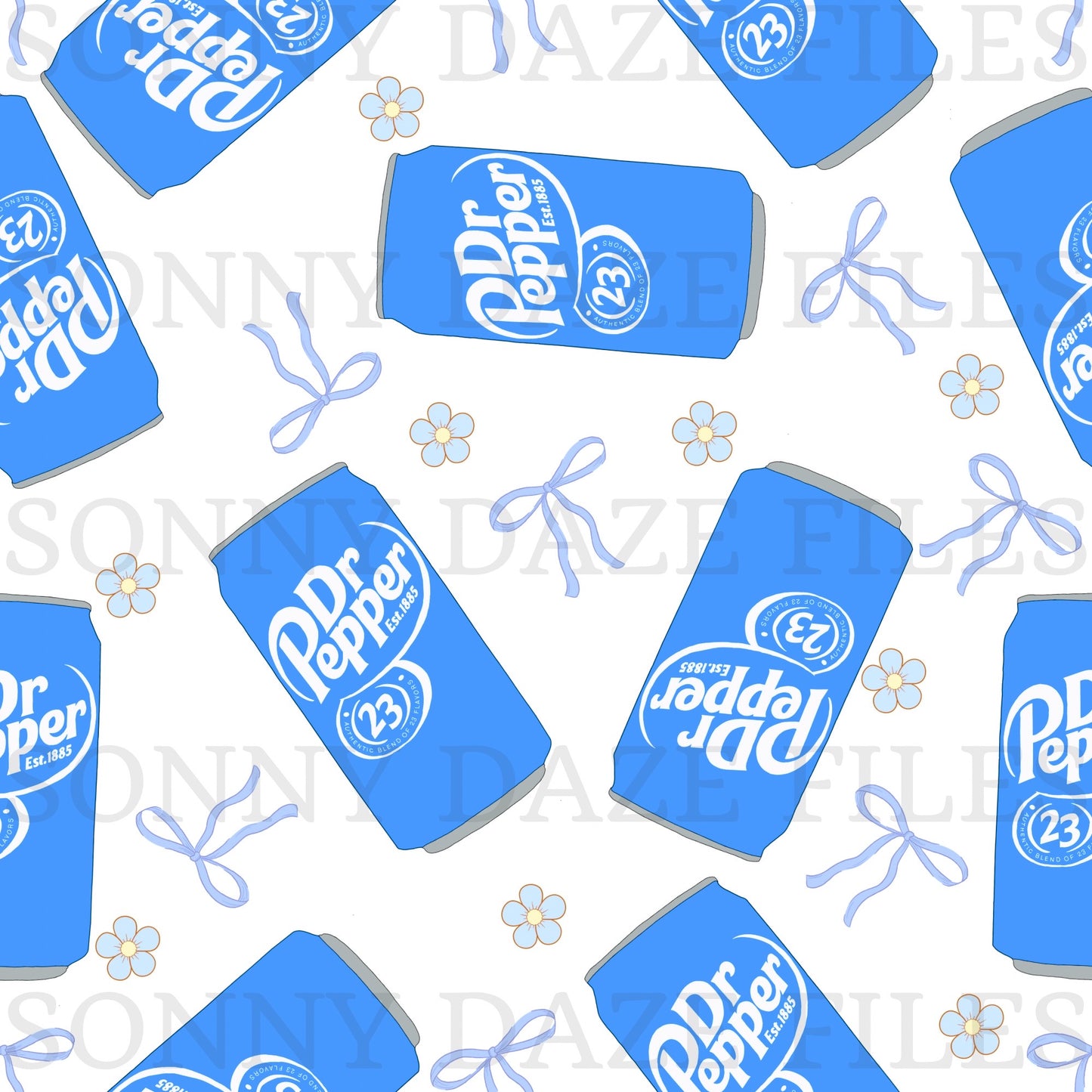 Coquette blue soda
