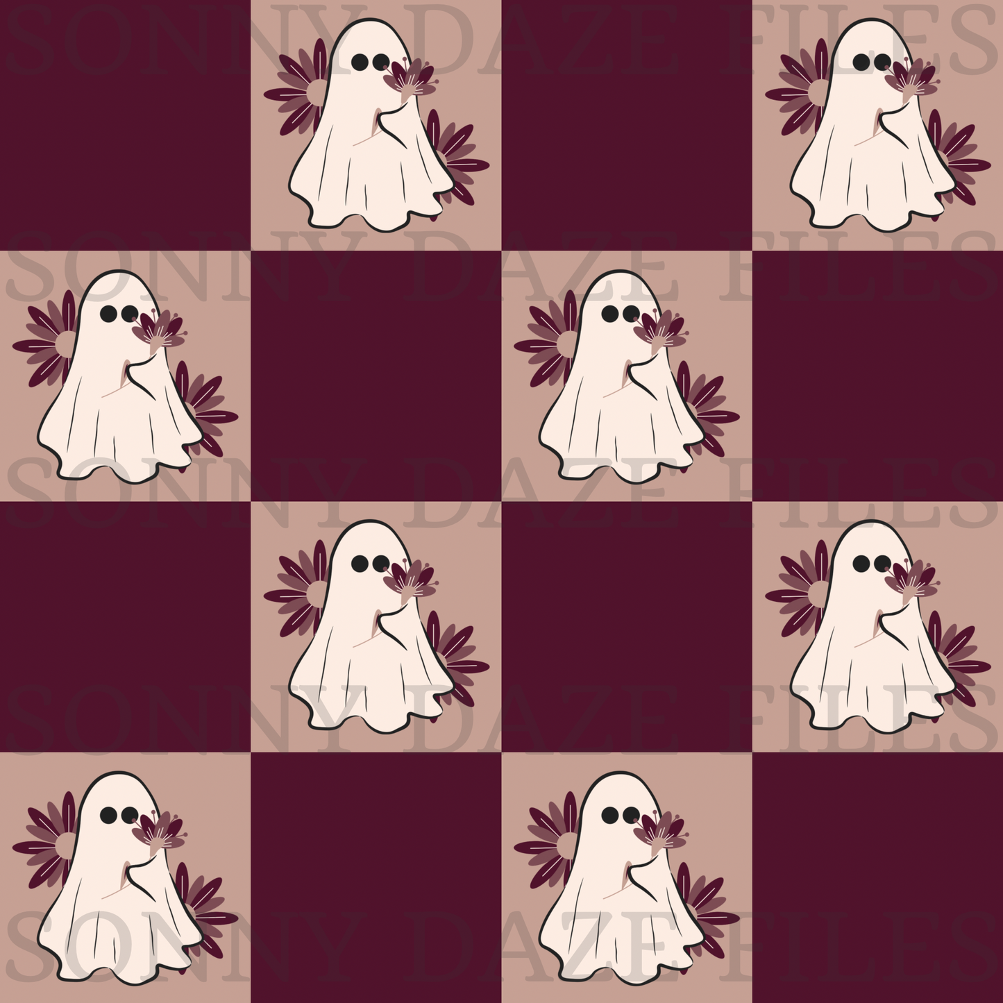 Ghost checkered