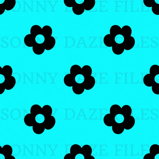 Flowers with stripes or checkers