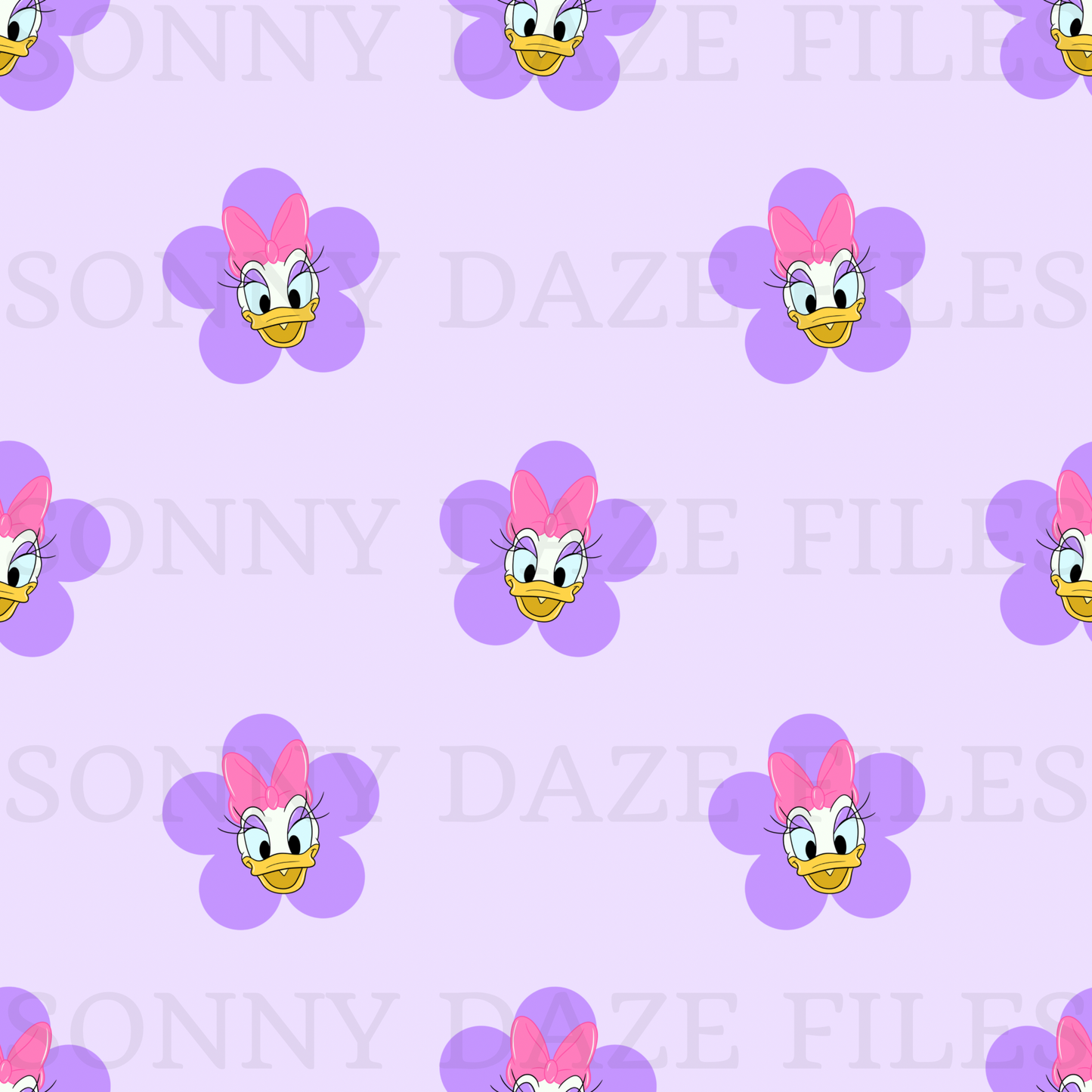Girly duck flower