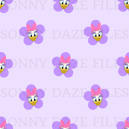 Girly duck flower